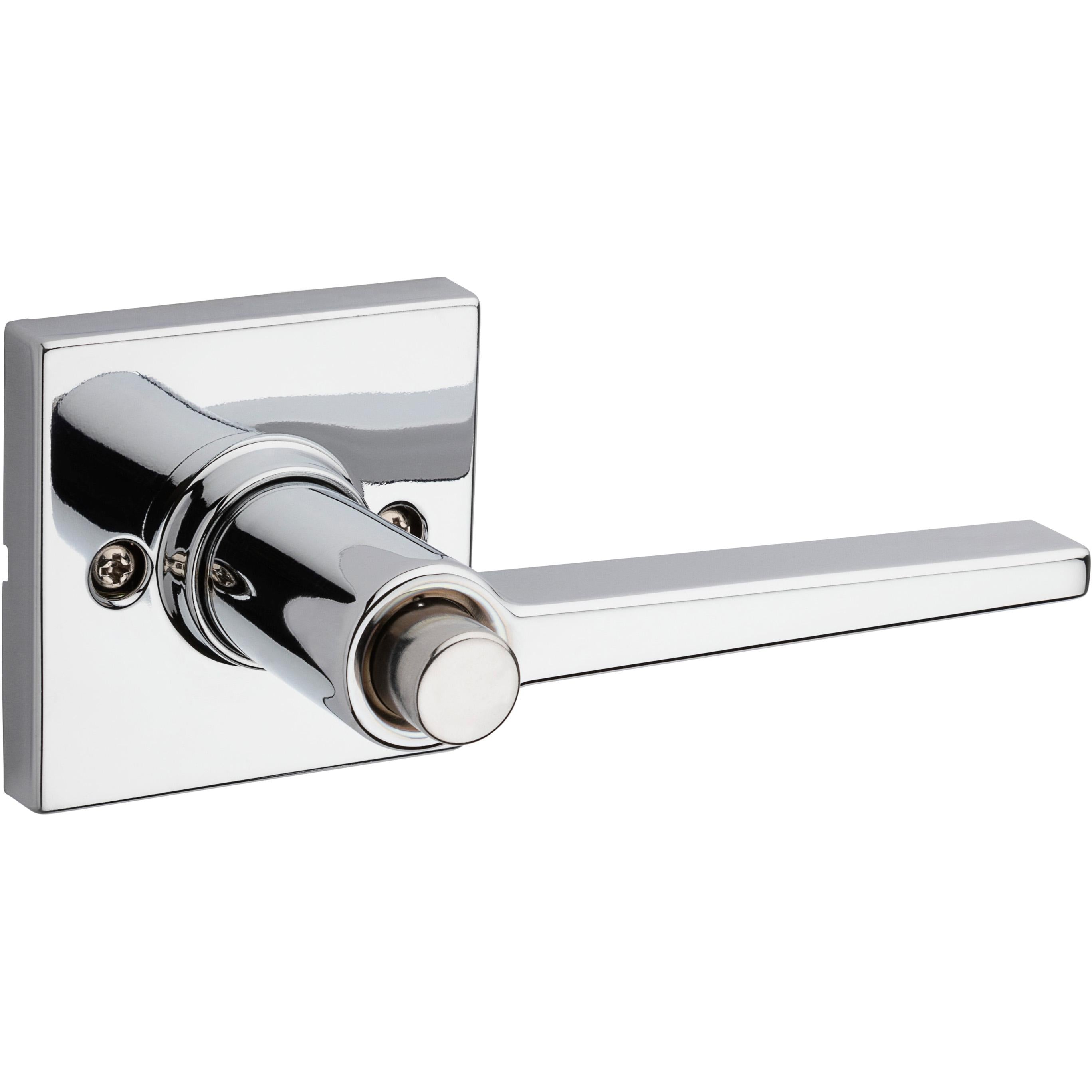 Safe Lock - Daylon Square Rose Lever - Polished Chrome