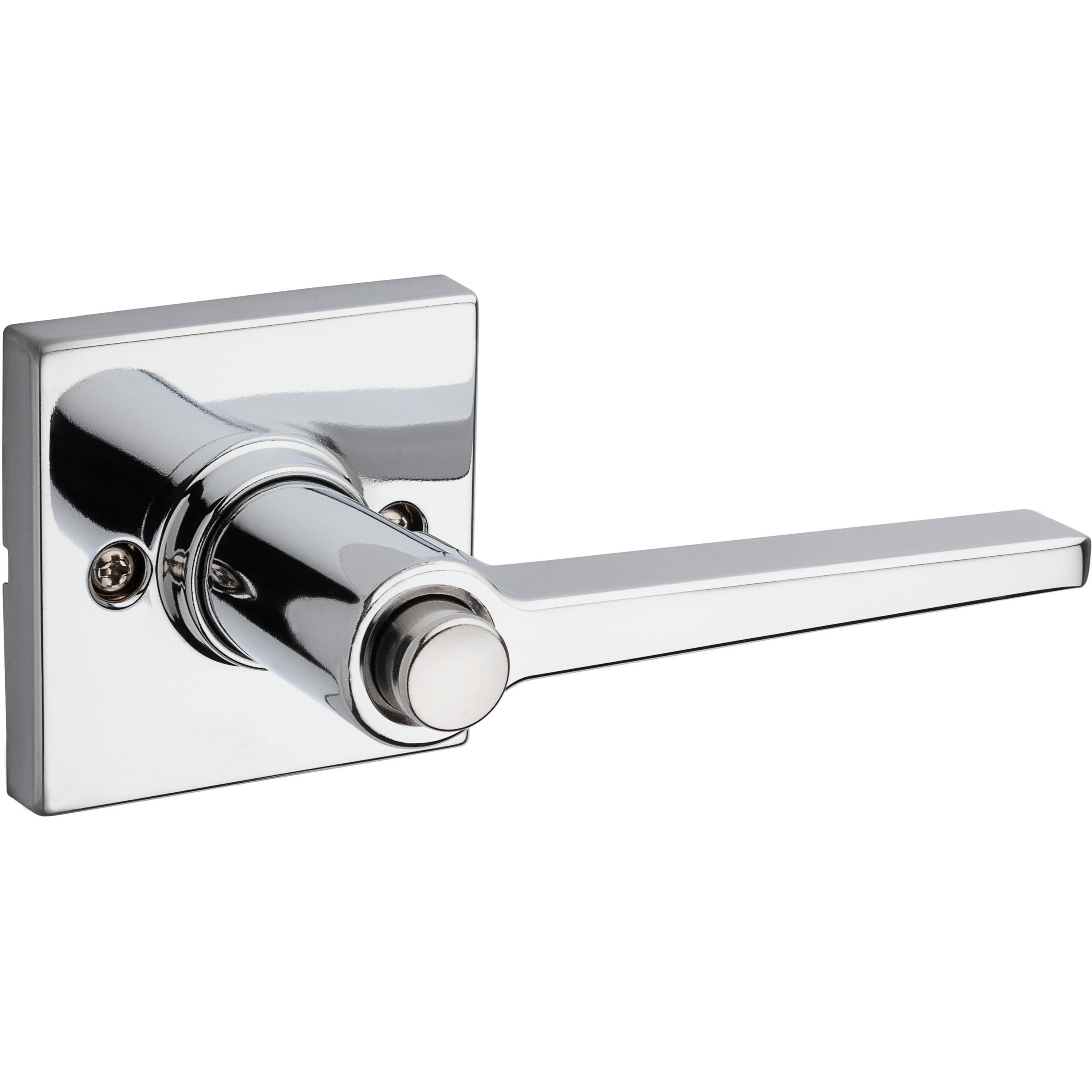 Safe Lock - Daylon Square Rose Lever - Polished Chrome