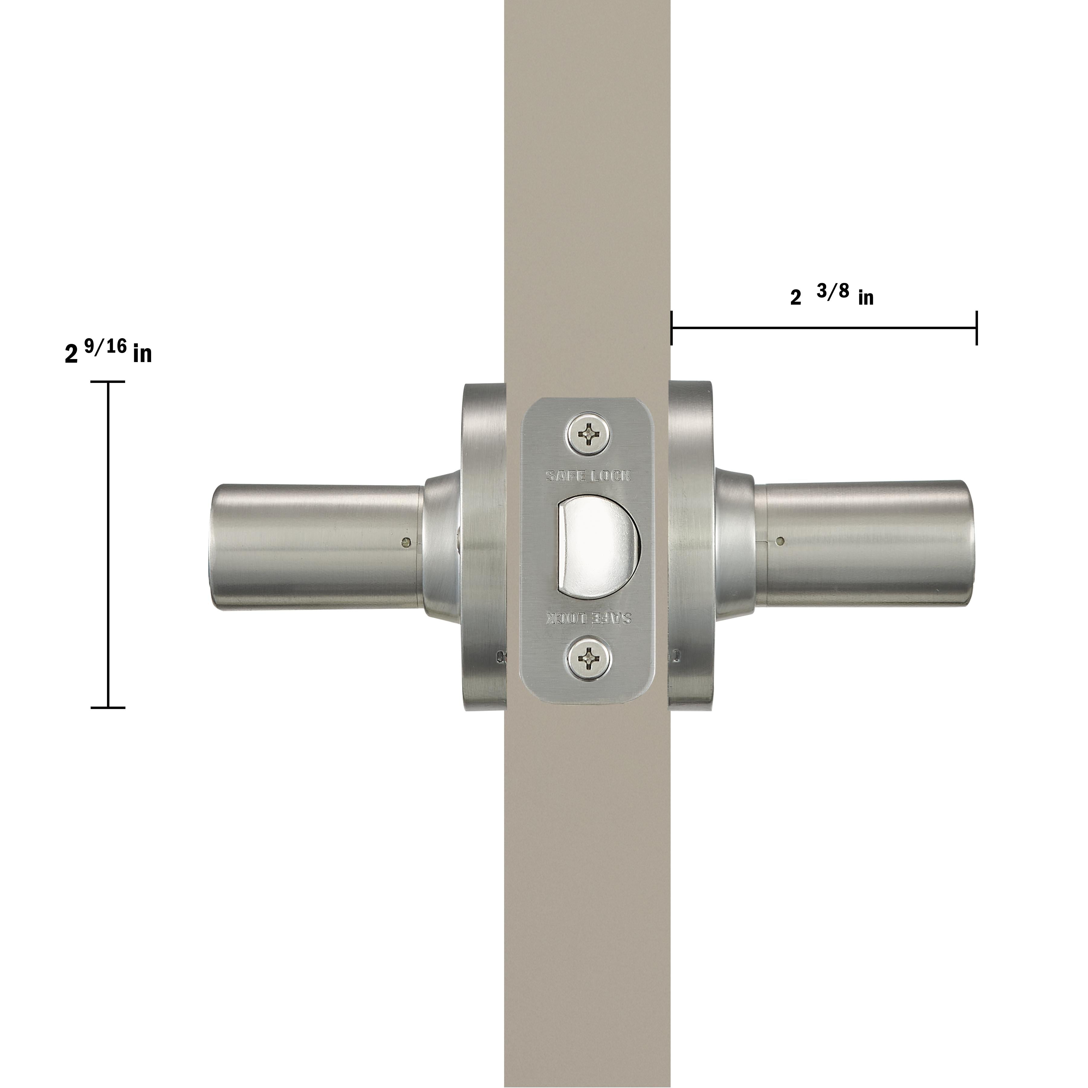 Safe Lock - Daylon Lever - Satin Nickel