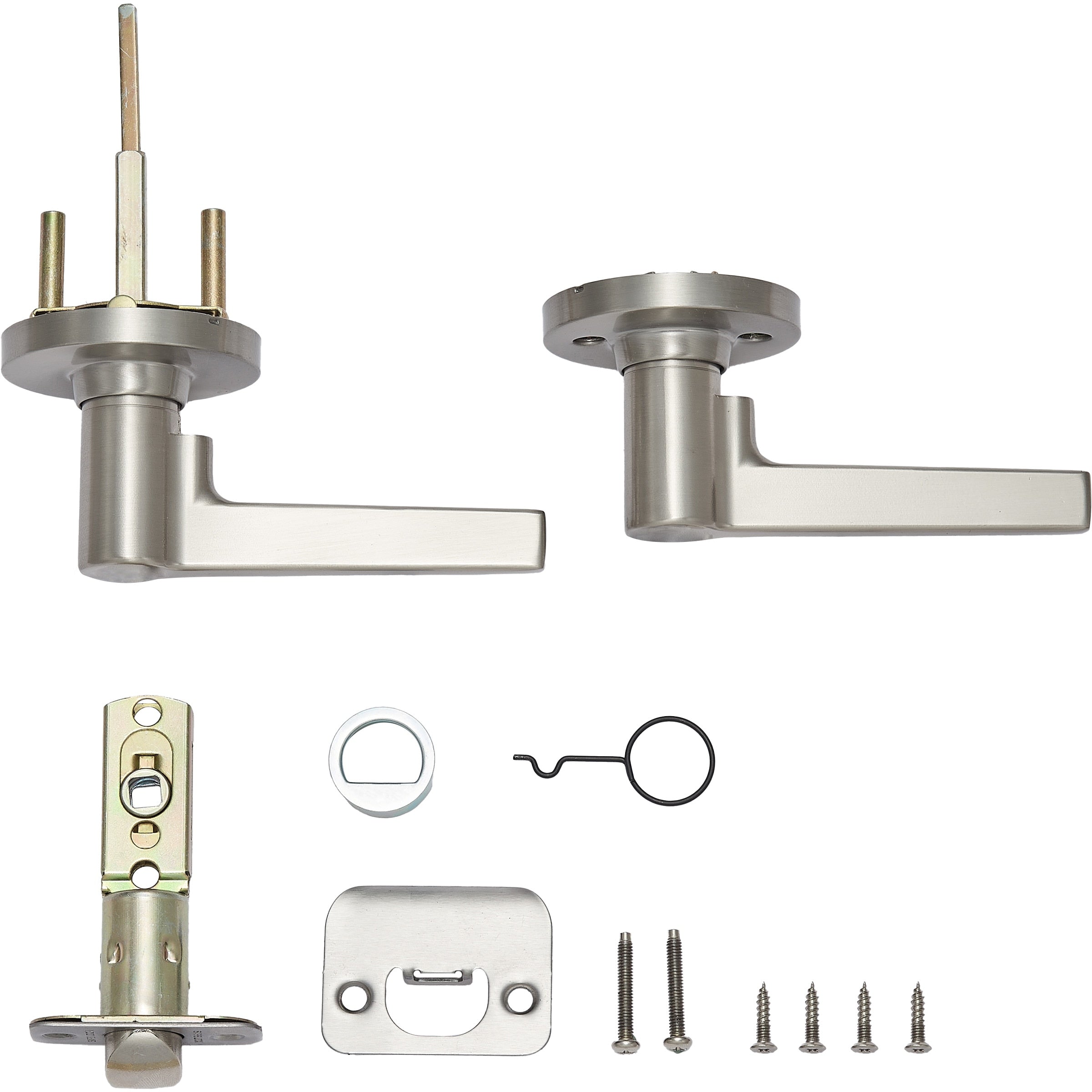 Safe Lock - Daylon Lever - Satin Nickel