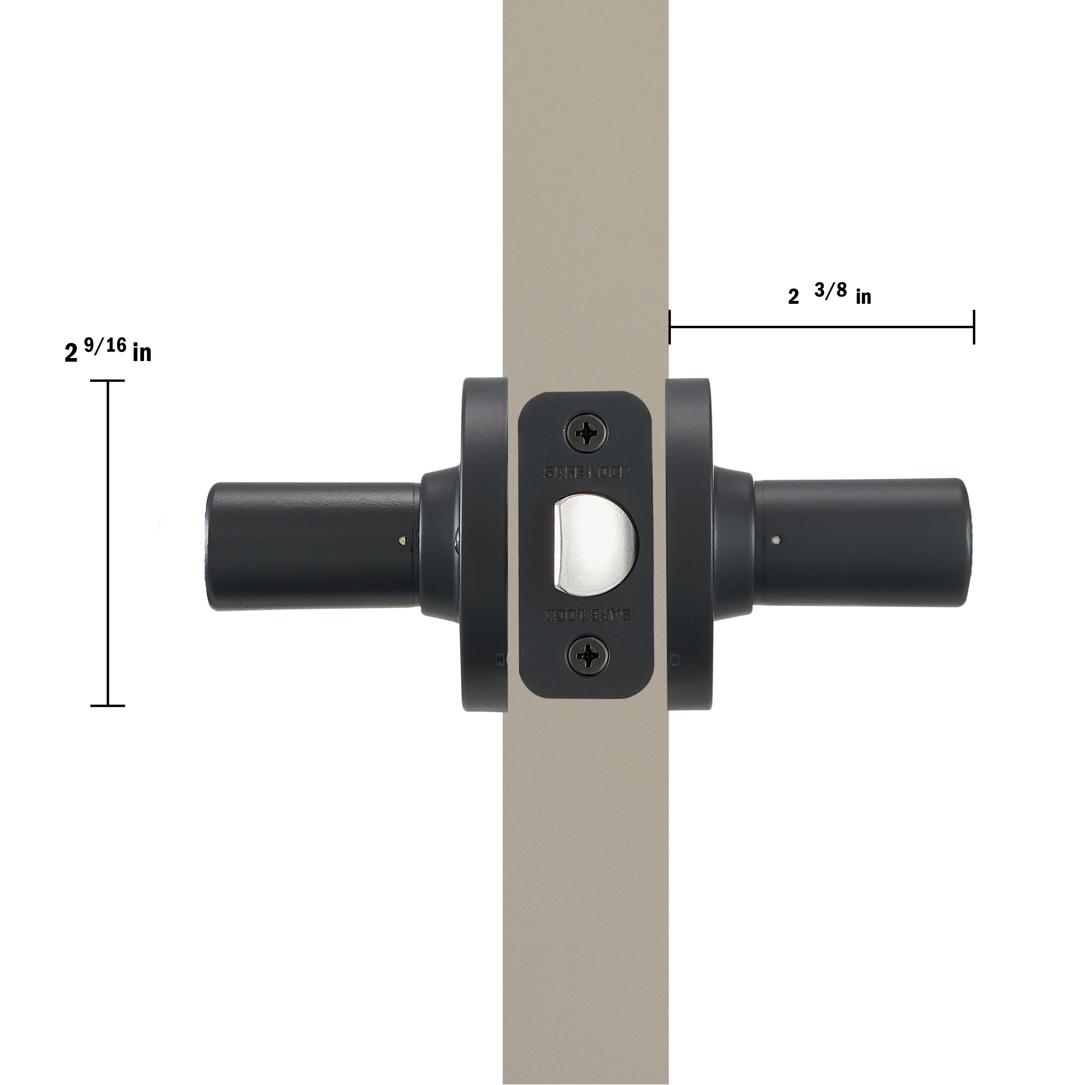 Safe Lock - Daylon Lever - Matte Black