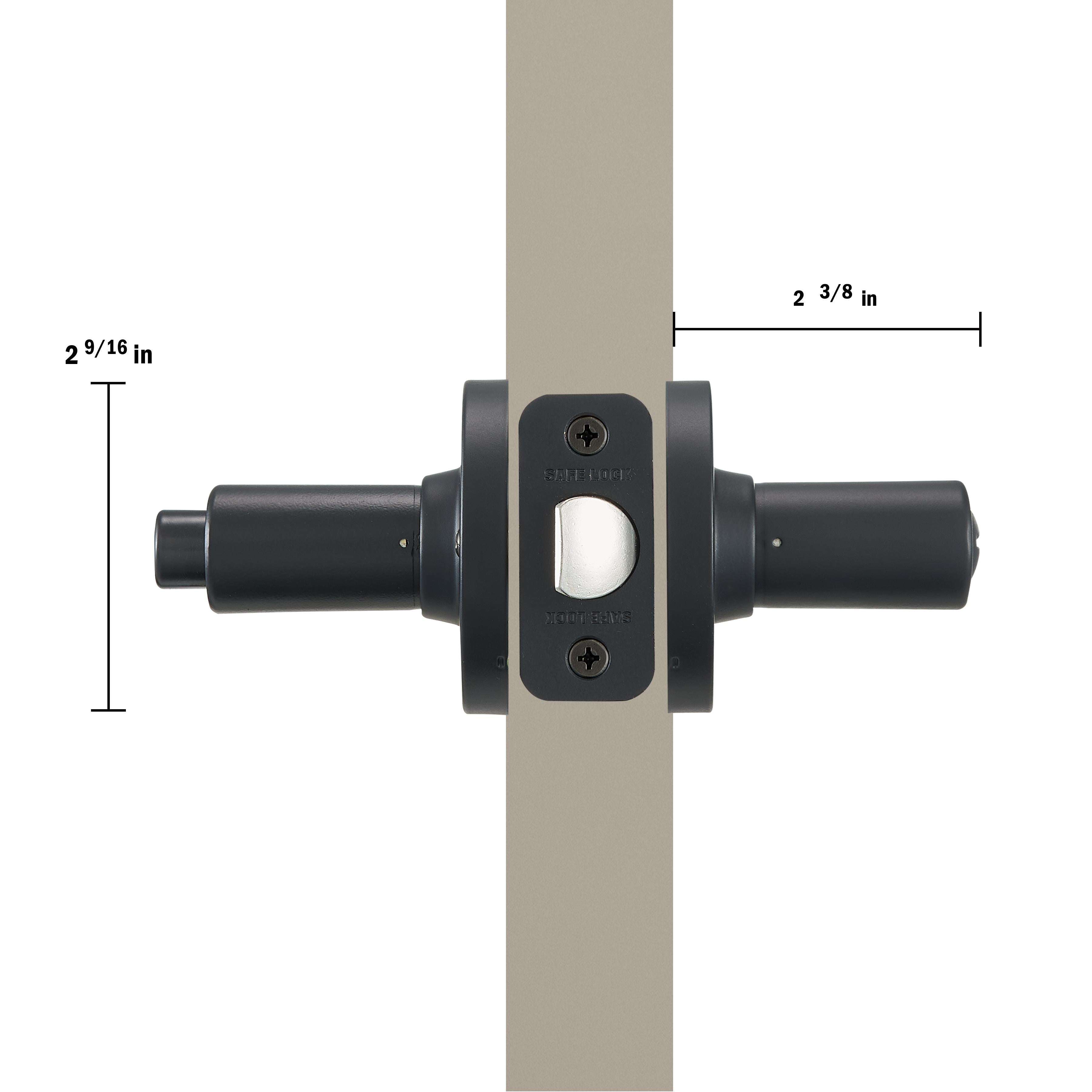 Safe Lock - Daylon Lever - Matte Black