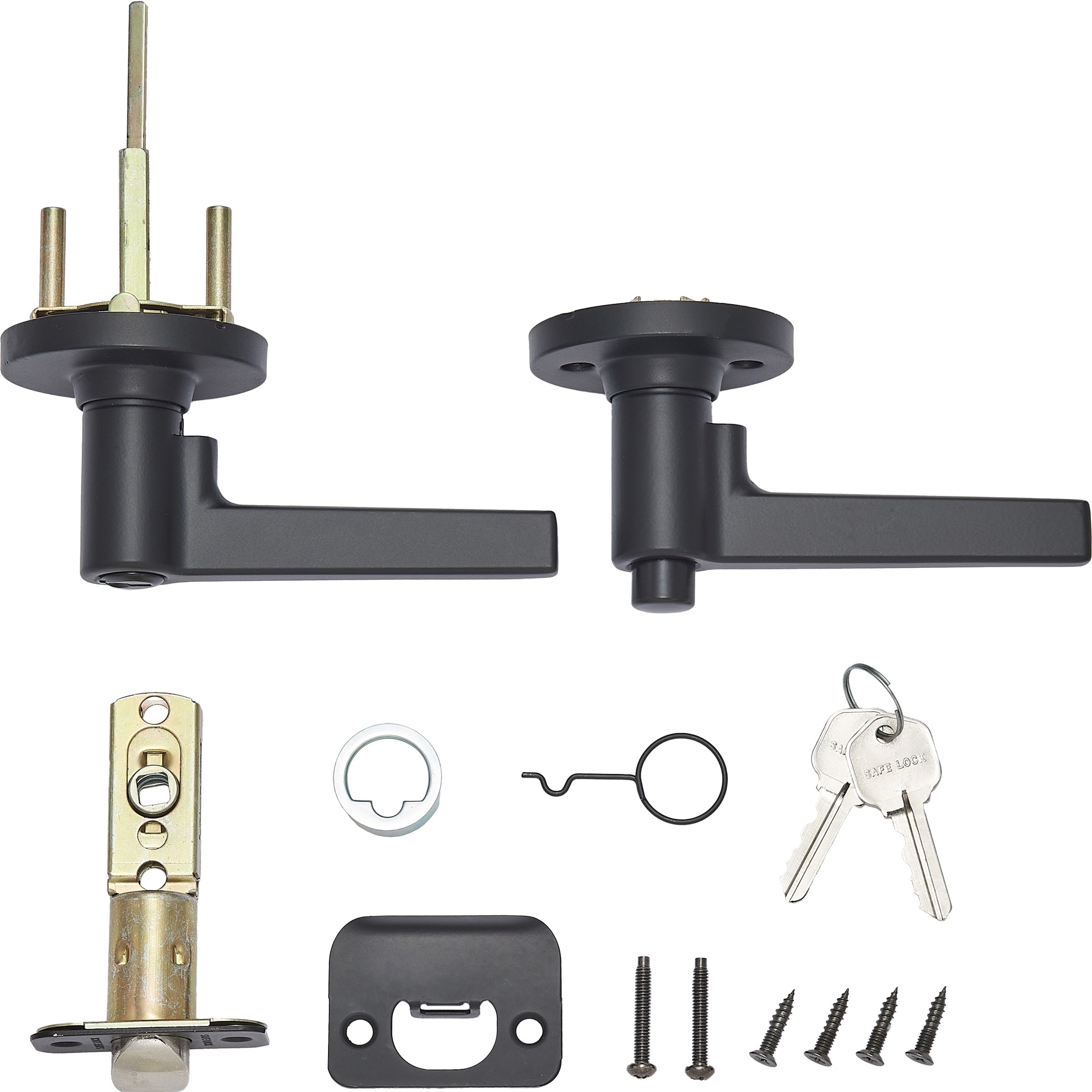 Safe Lock - Daylon Lever - Matte Black