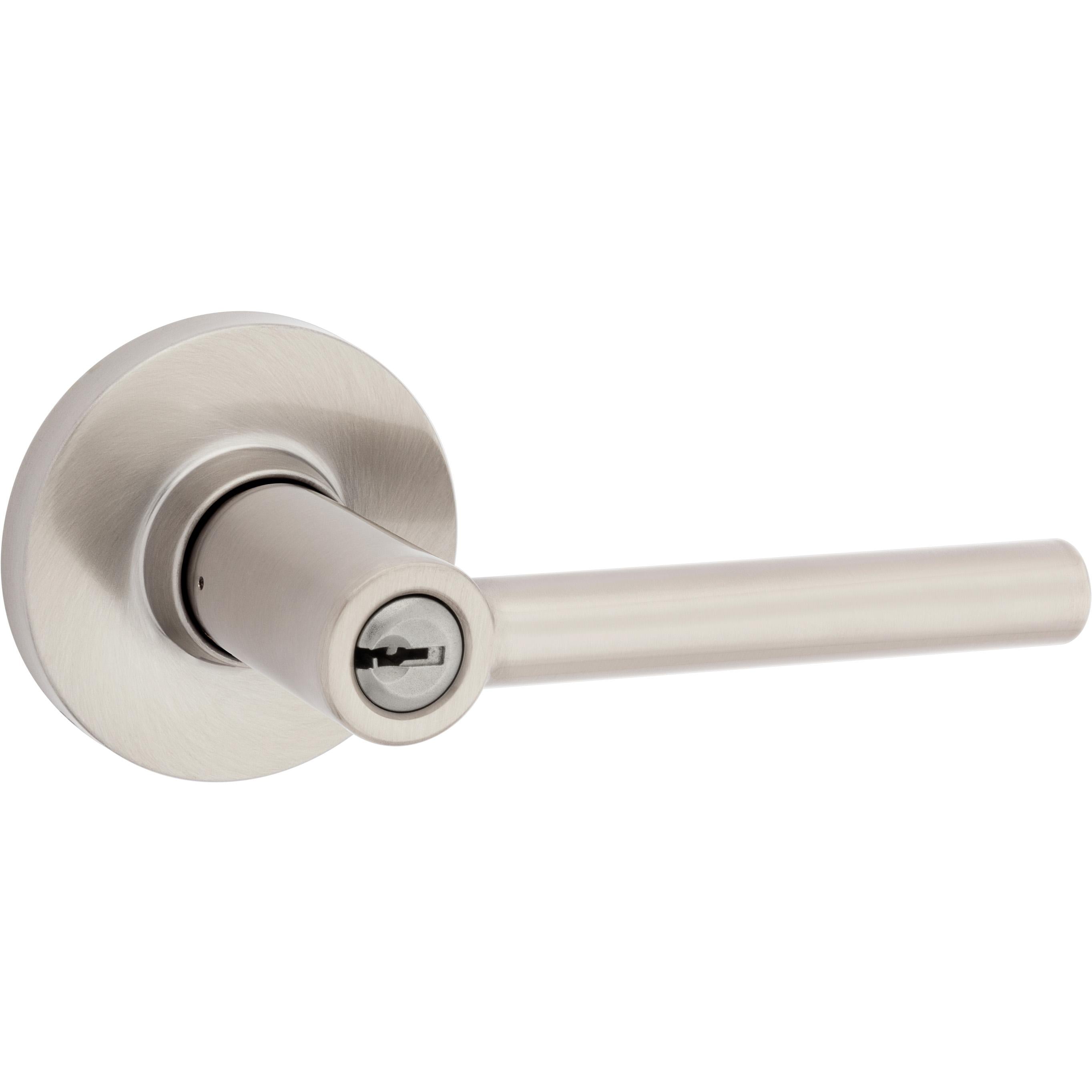 Safe Lock - Reminy Lever - Satin Nickel