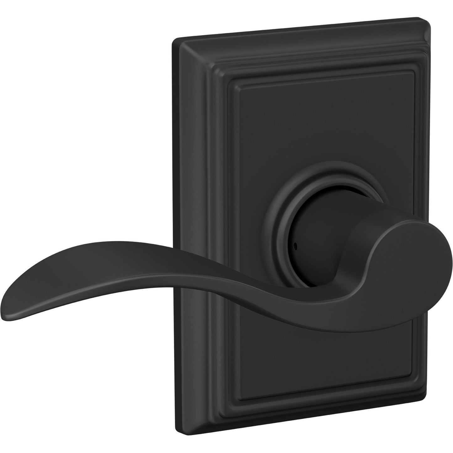 Accent Lever with Addison Trim Hall and Closet Lock