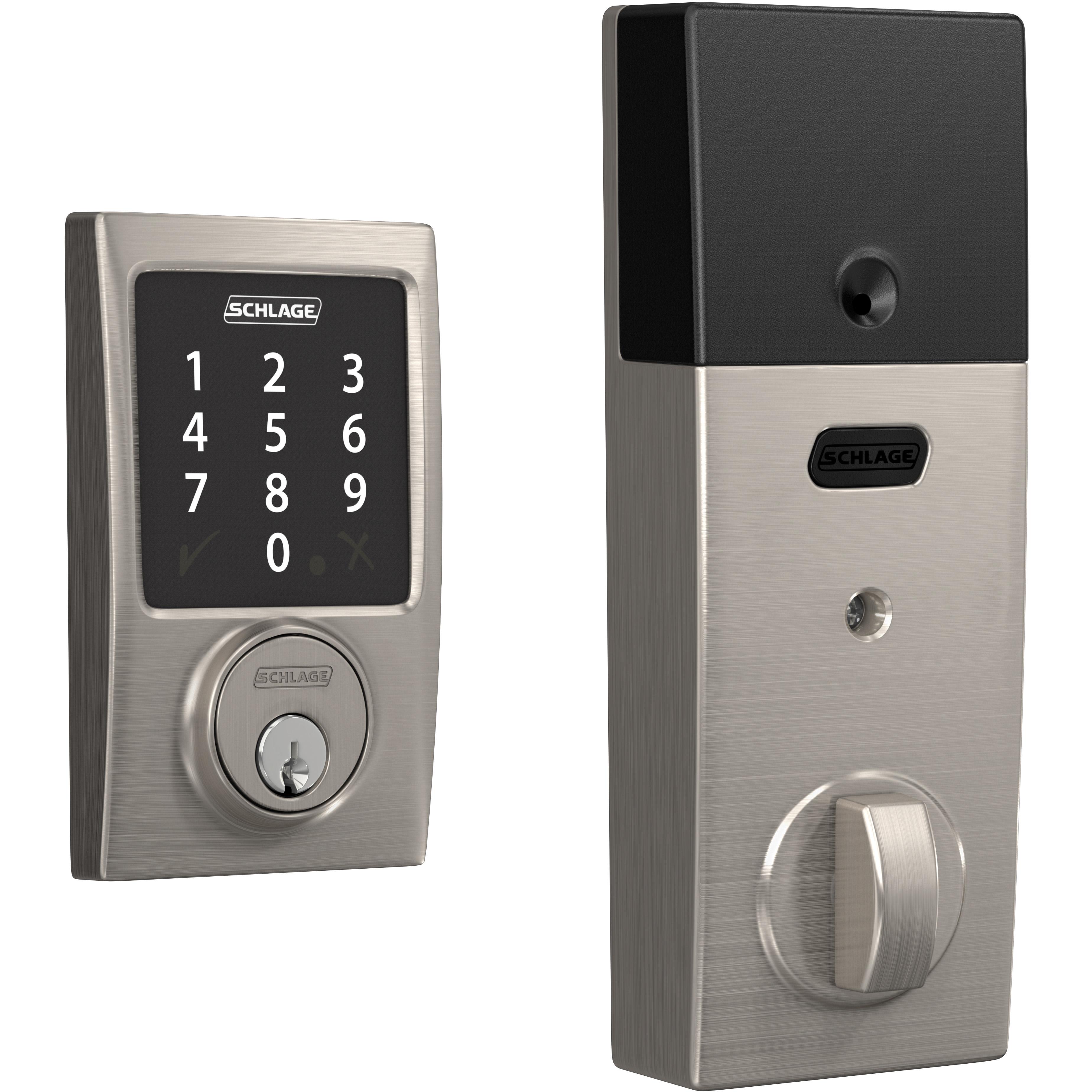 Connect Smart Deadbolt with Century Trim, Z-Wave Plus Enabled