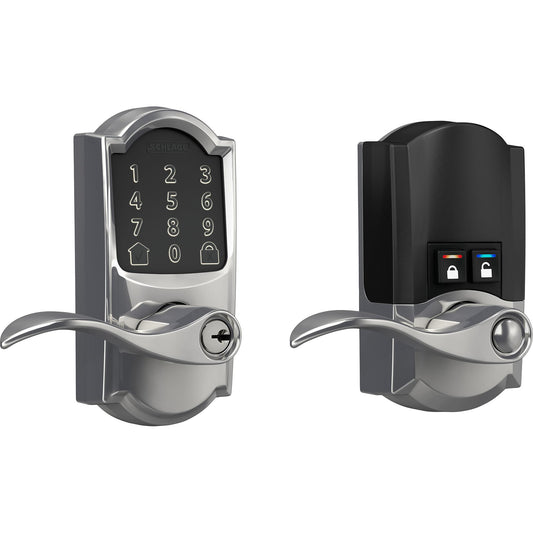 Encode Smart WiFi Lever with Accent Lever and Camelot Trim