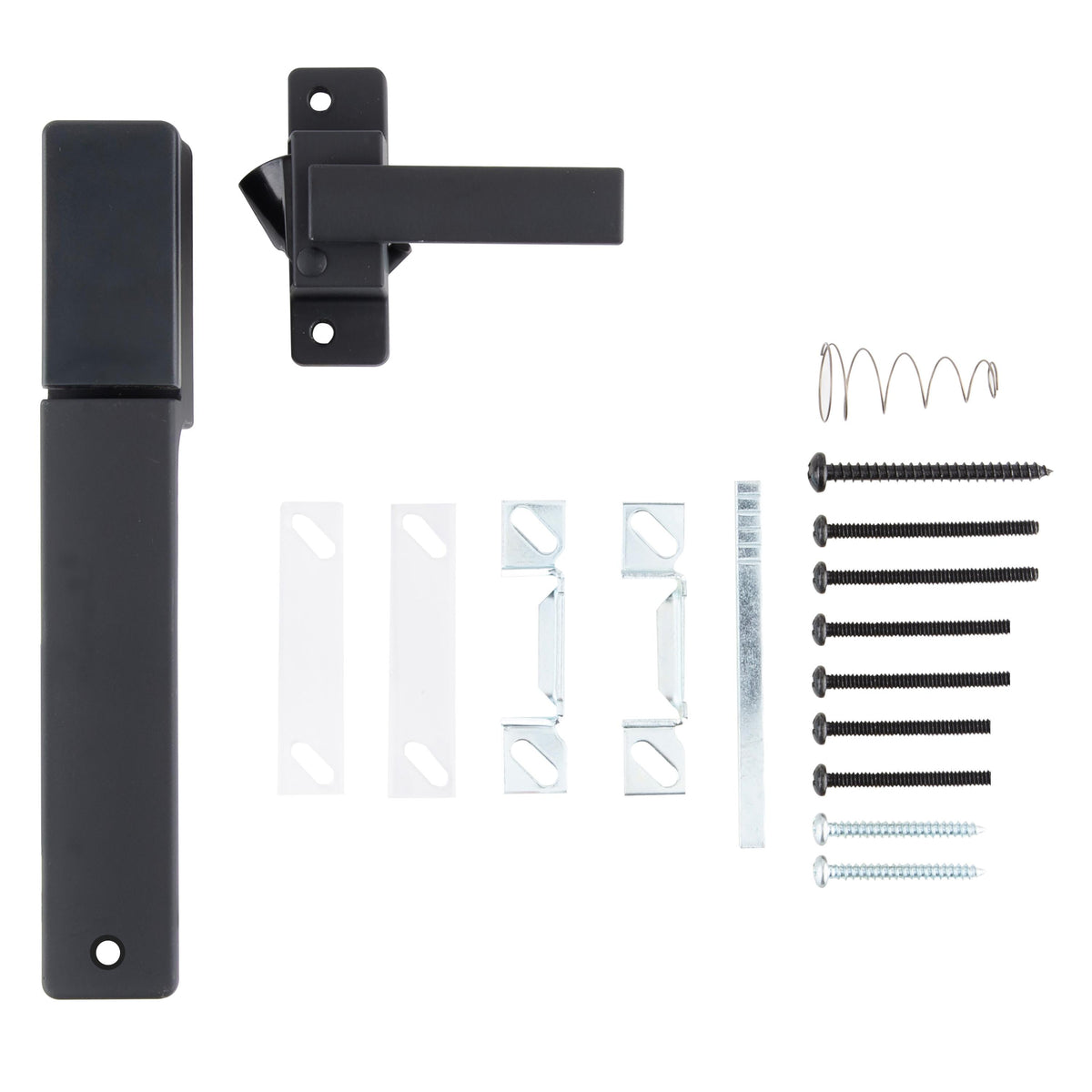 V338 Alto Push Button Latch - Matte Black