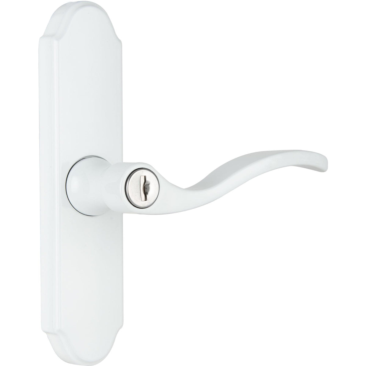 VMT112 Serenade Mortise Leverset for Wood Core Door - White
