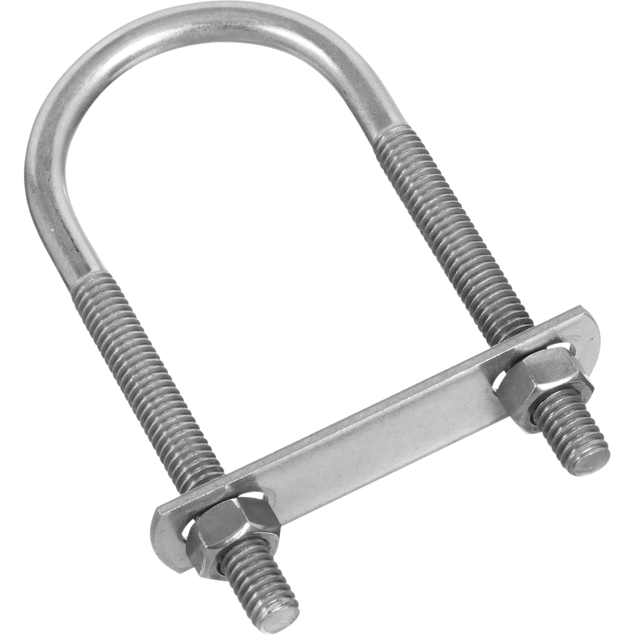 2193BC 526 5/1 6" x 1-3/4" x 4-1/4" U-Bolt - Stainless Steel
