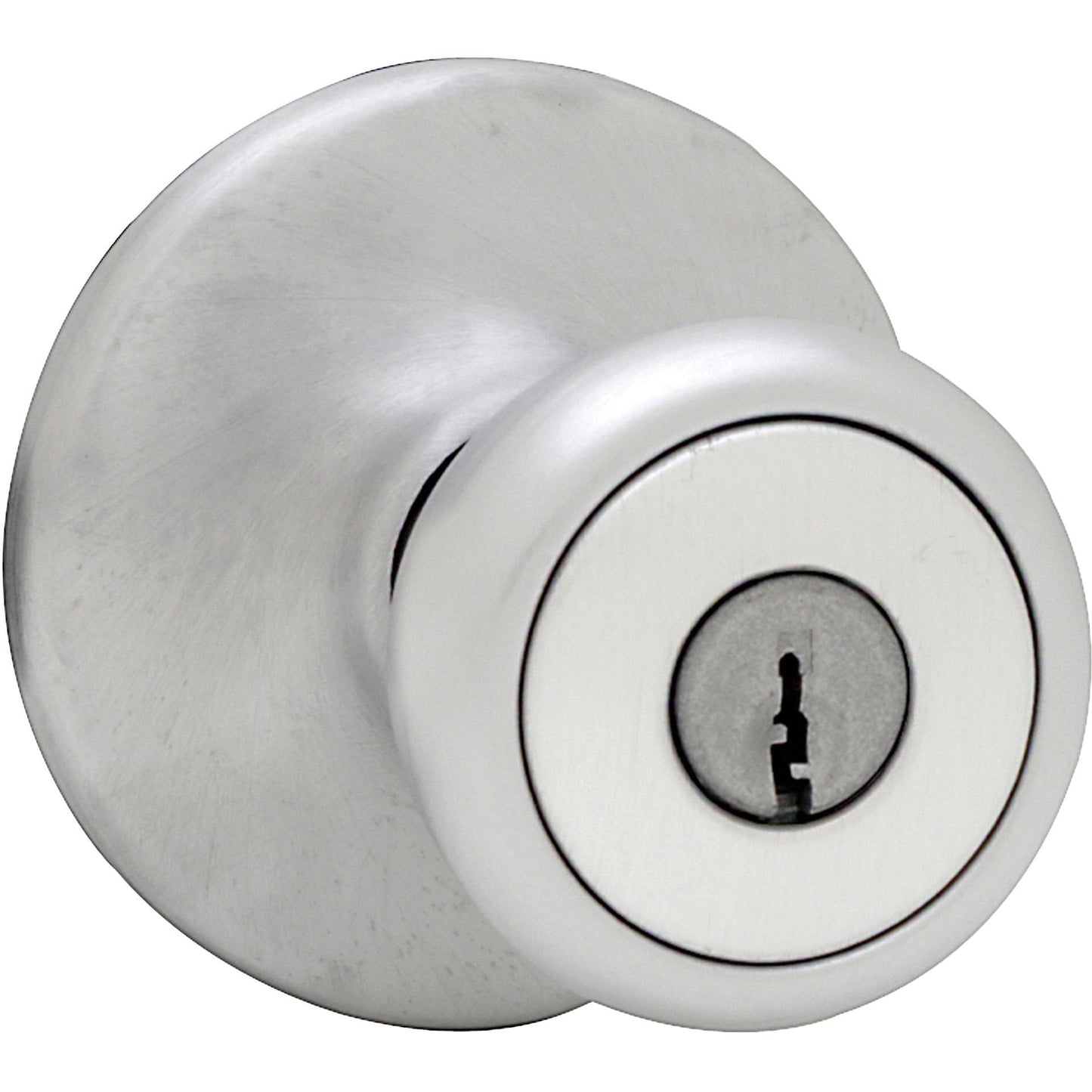 400M 26D CP K6 Mobile Home Entry - Satin Chrome