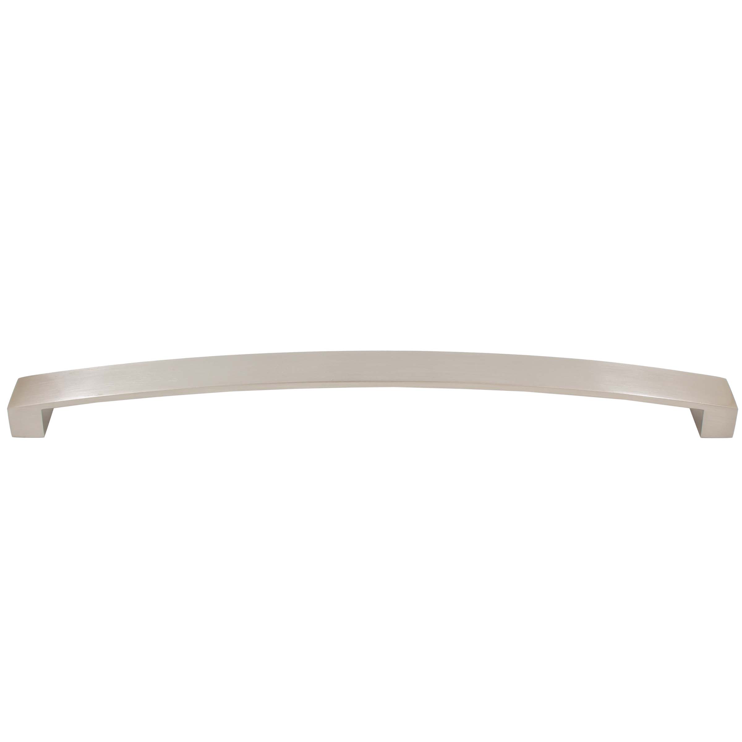 Stone Harbor Hardware Zephyr Cabinet Pull, 256 Millimeters, Satin Nickel
