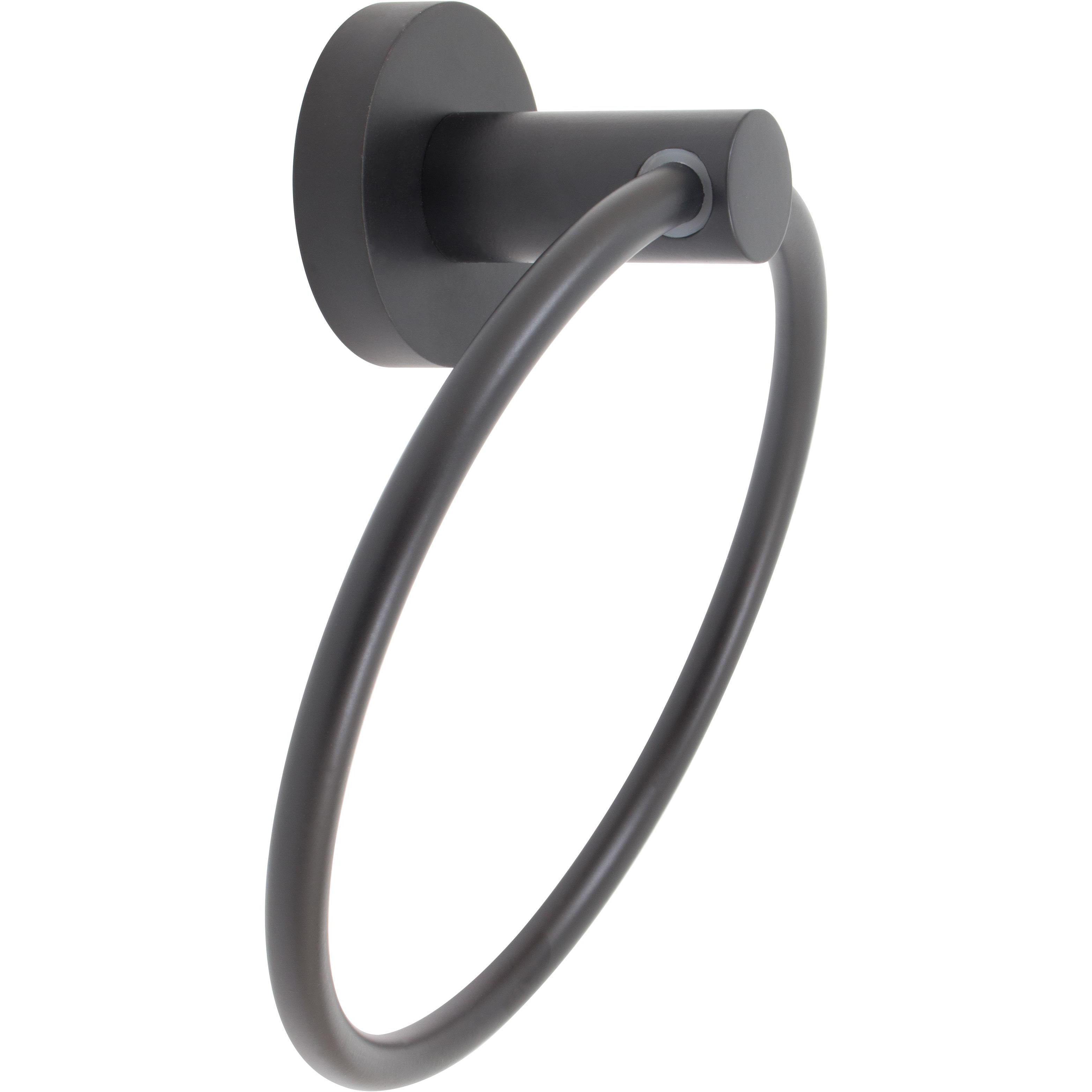 Zurich Towel Ring - Matte Black