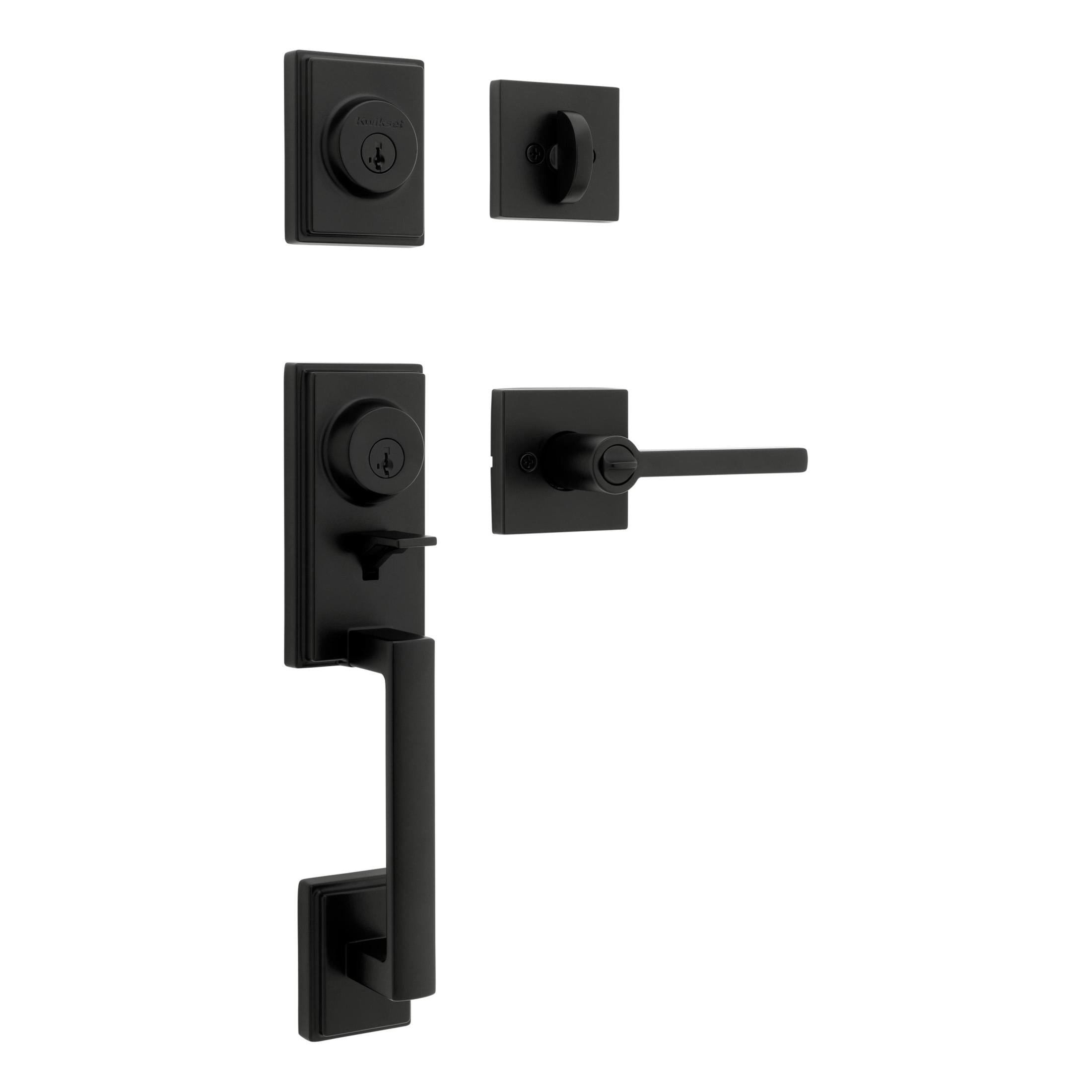 553PRHXHFL 514 SMT RBPP Peralta / Halifax Two Point Locking Handleset - Matte Black