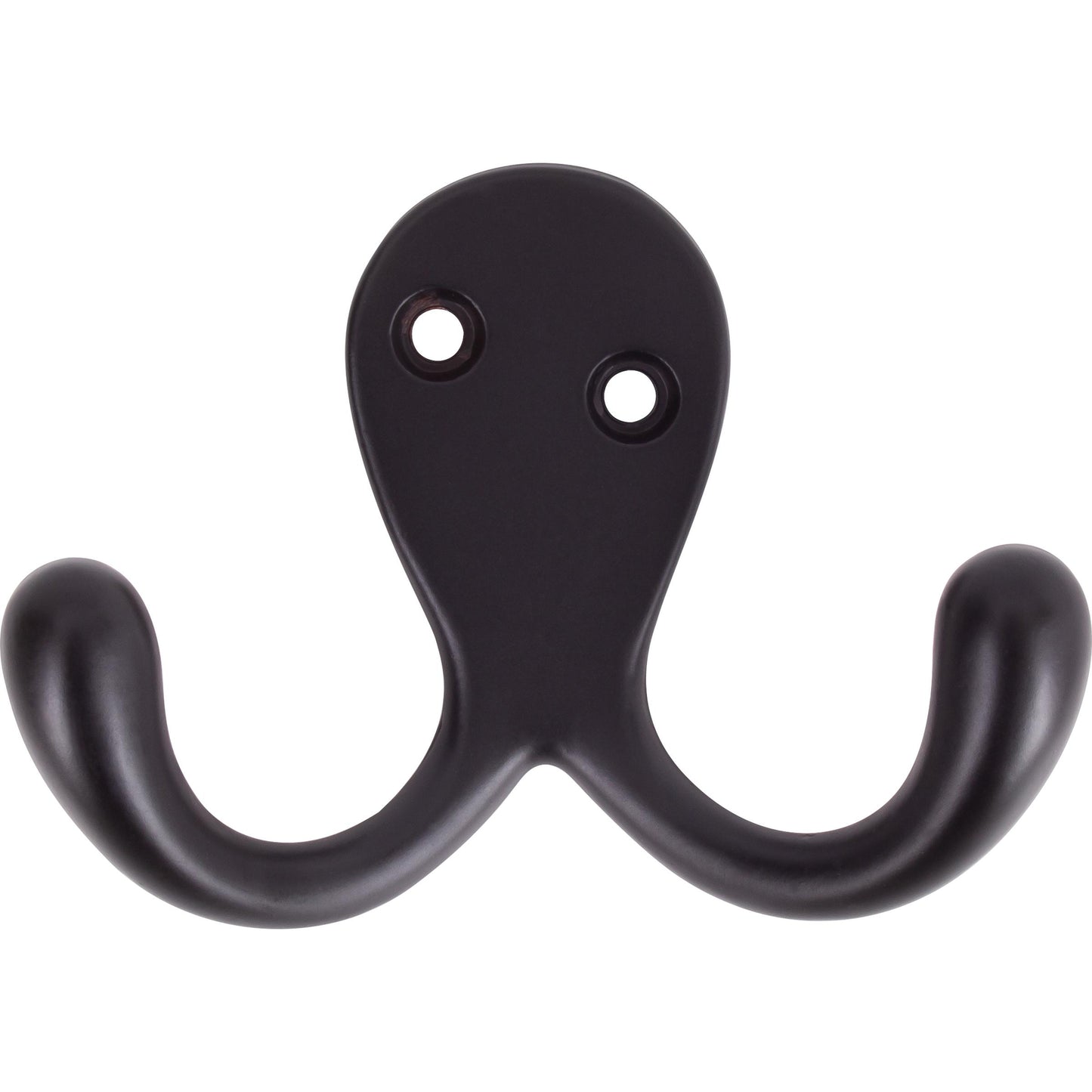 Stone Harbor Hardware Double Robe Hook, 2-1/8" High, 1" Projection, Oil-Rubbed Bronze