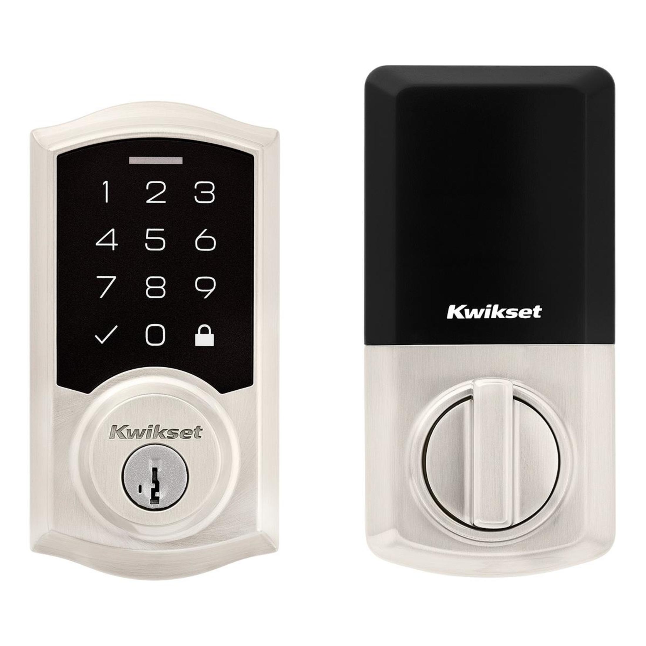 270 TRL 15 SMT RBP RCALFD Traditional SmartCode Touchpad Deadbolt - Satin Nickel