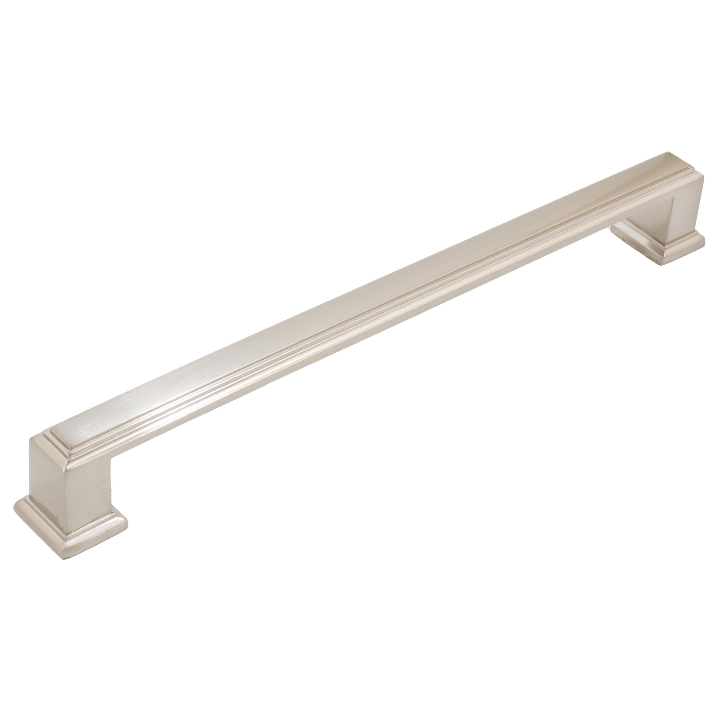 Stone Harbor Hardware Metropolis Cabinet Pull, 192 Millimeters, Satin Nickel