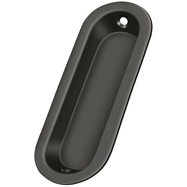 FP223U10B 3-1/2" x 1-1/4" x 3/8" Flush Pull - Oil-Rubbed Bronze