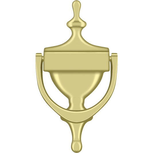 DK7356U3 7" Victorian Door Knocker - Polished Brass