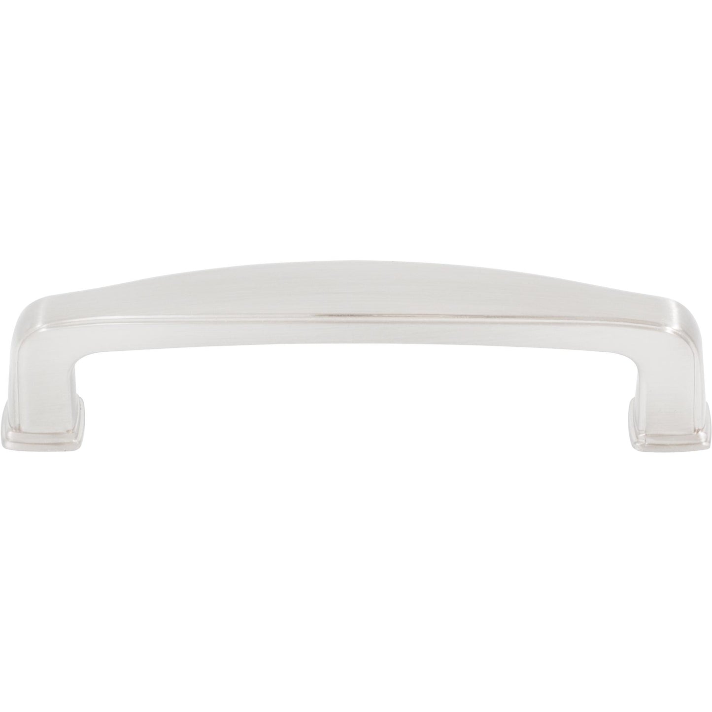 Stone Harbor Hardware Sherwood Cabinet Pull, 96 Millimeters, Satin Nickel