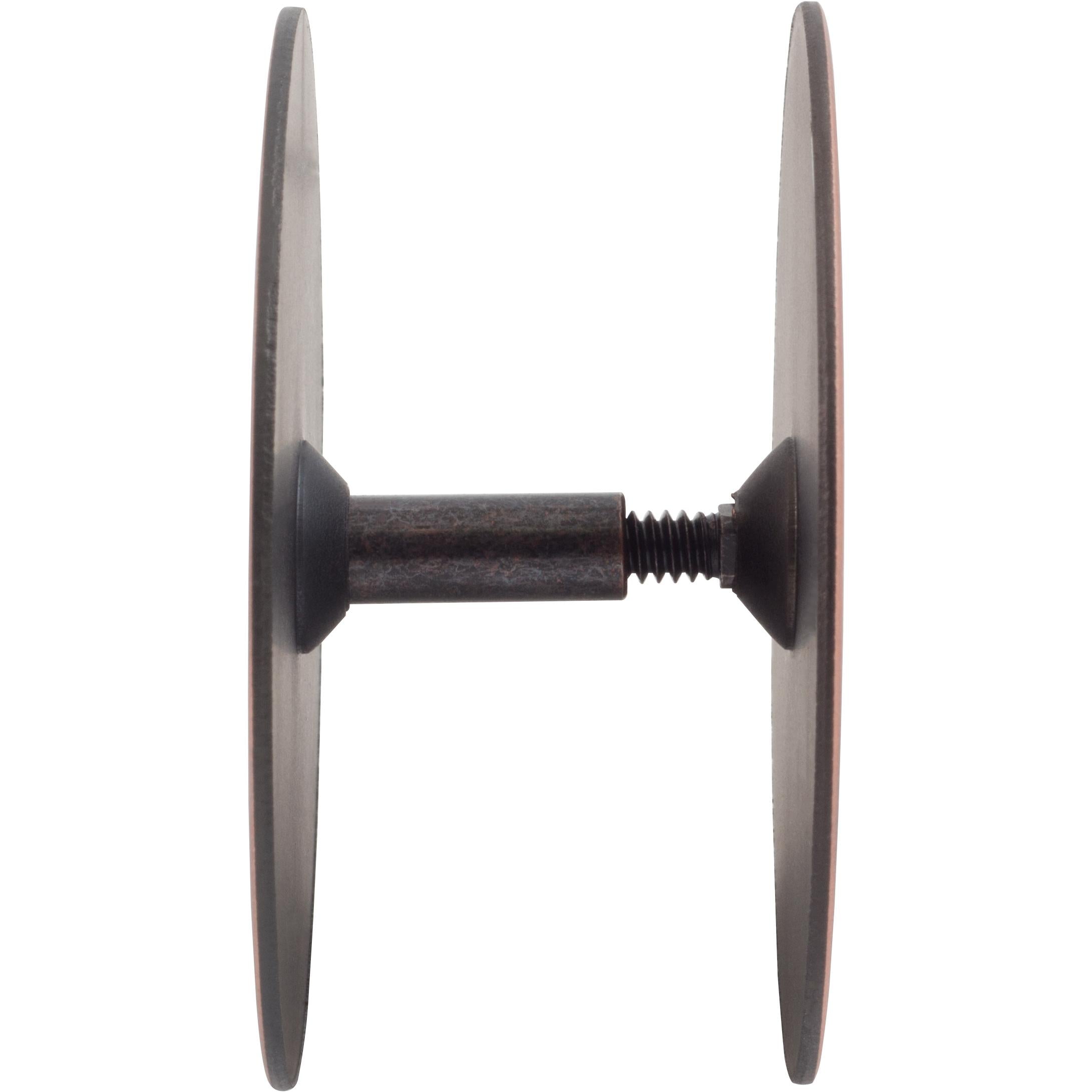 Hole Filler Plate, 2-5/8" Diameter, 1-Inch and 2-Inch Connecting Screws