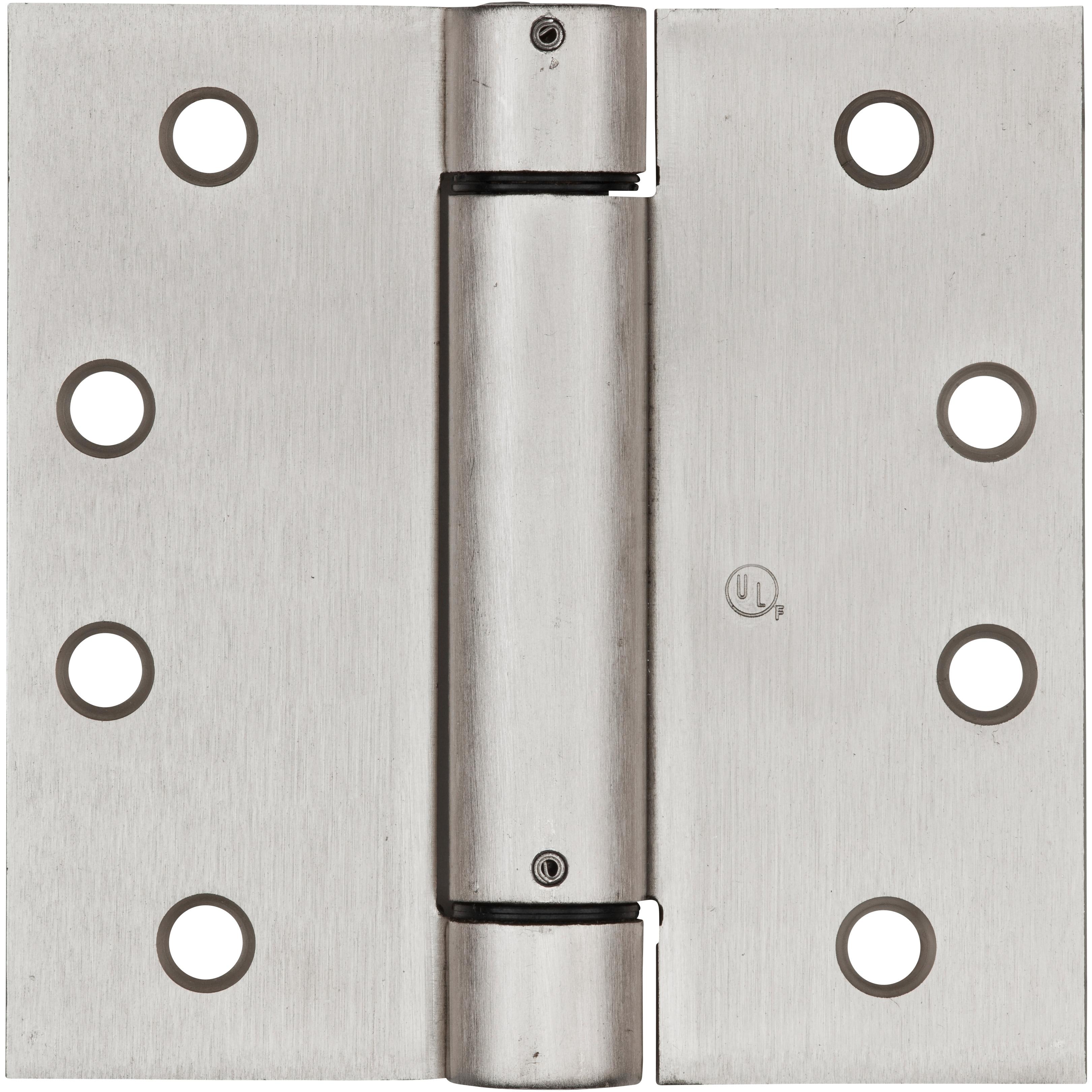V520 4" Spring Hinge 1/pk - Satin Nickel