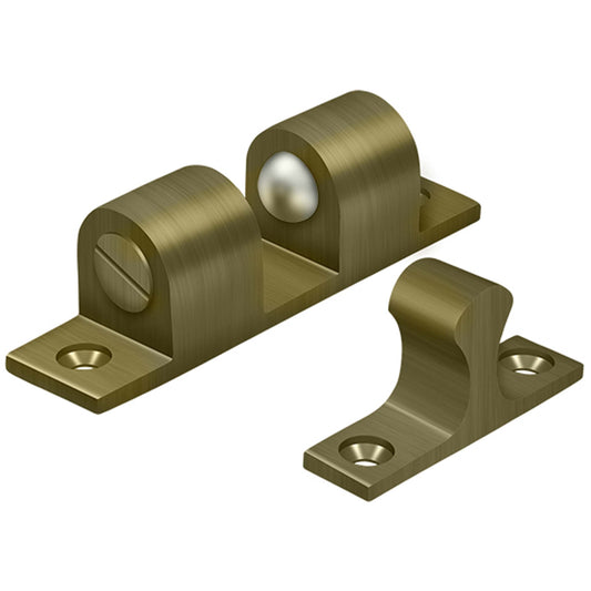 Ball Tension Catch Finish: Antique Brass