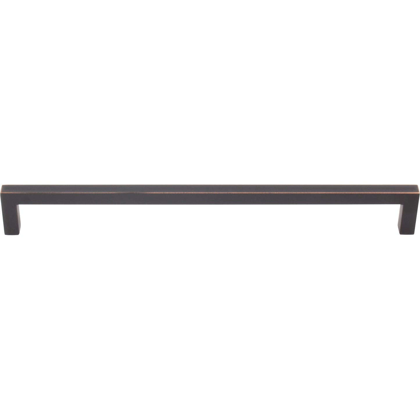 Stone Harbor Hardware Contemporary Square Cabinet Pull, 256 Millimeters, Zinc Base Material, Vintage Bronze