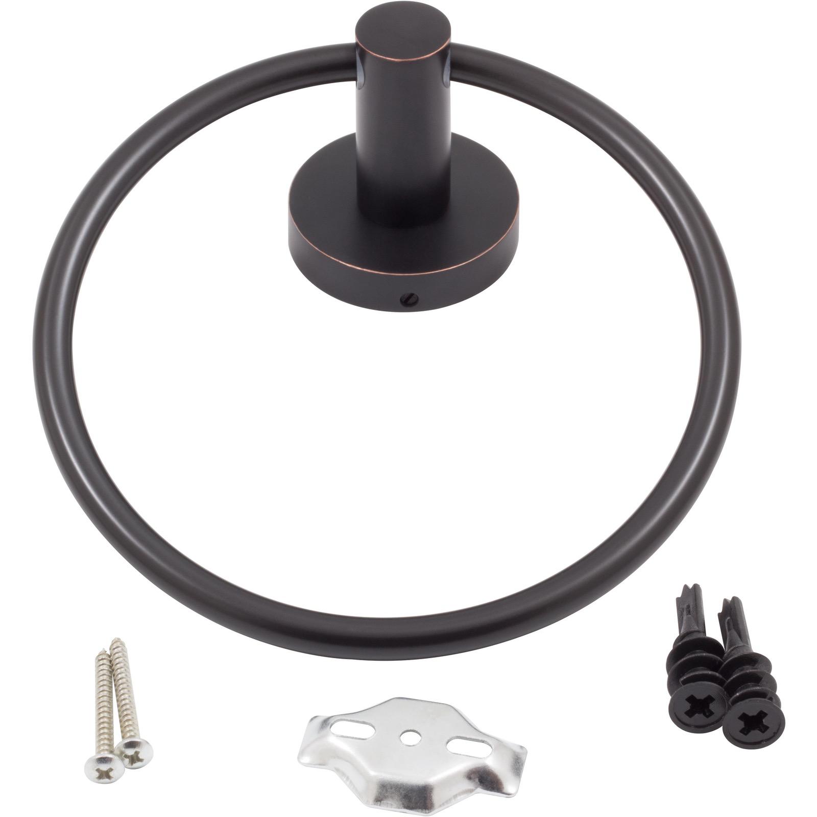 Stone Harbor Hardware Zurich Towel Ring, Vintage Bronze