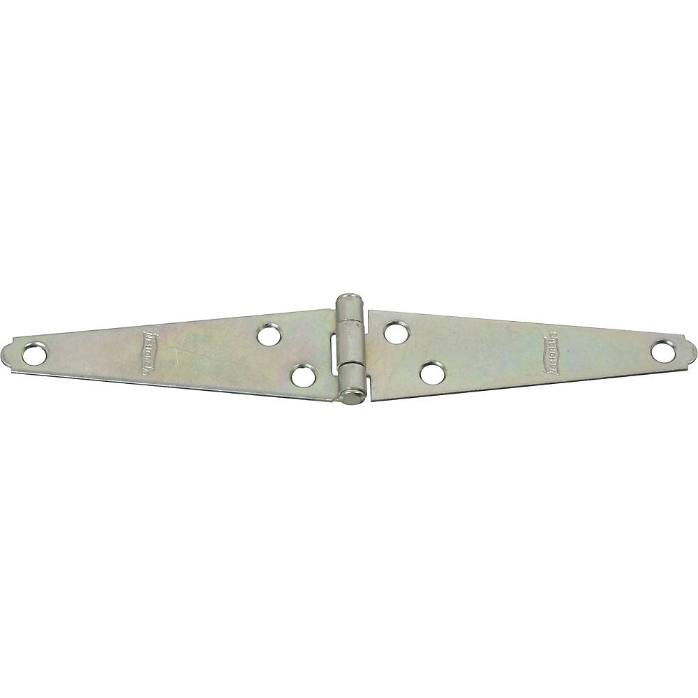 V280 4" Light Strap Hinge 2/pk - Zinc Plated