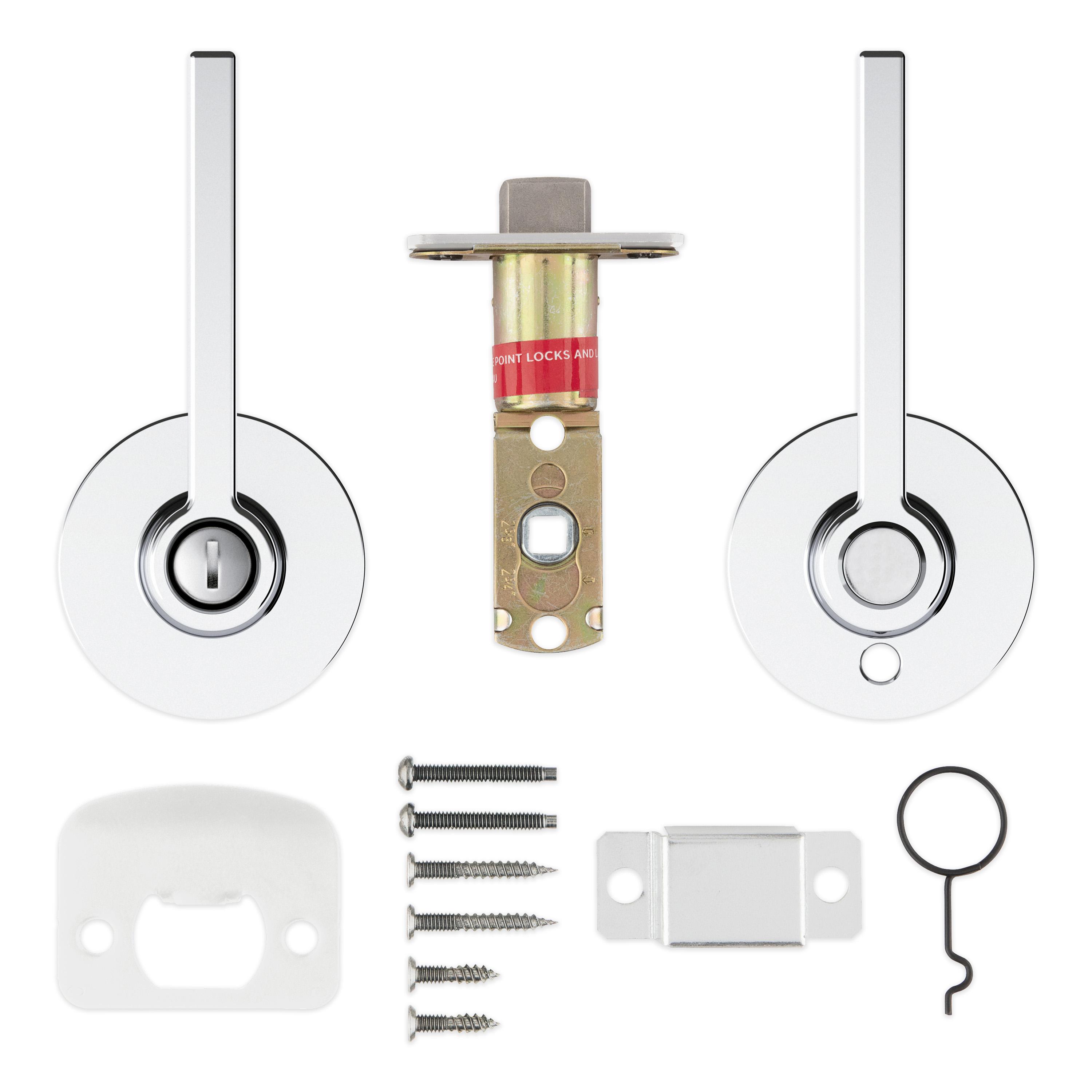 408CSL RDT 26 RCAL UL 3031 Casey Privacy - Polished Chrome