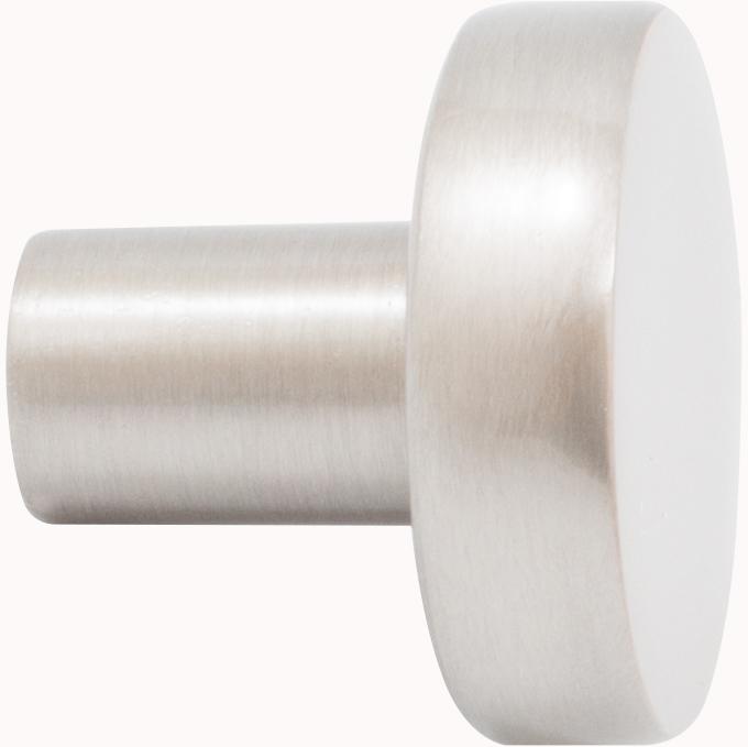 Stone Harbor Hardware Contemporary Round Cabinet Knob, 1 Inch, Zinc Base Material, Satin Nickel