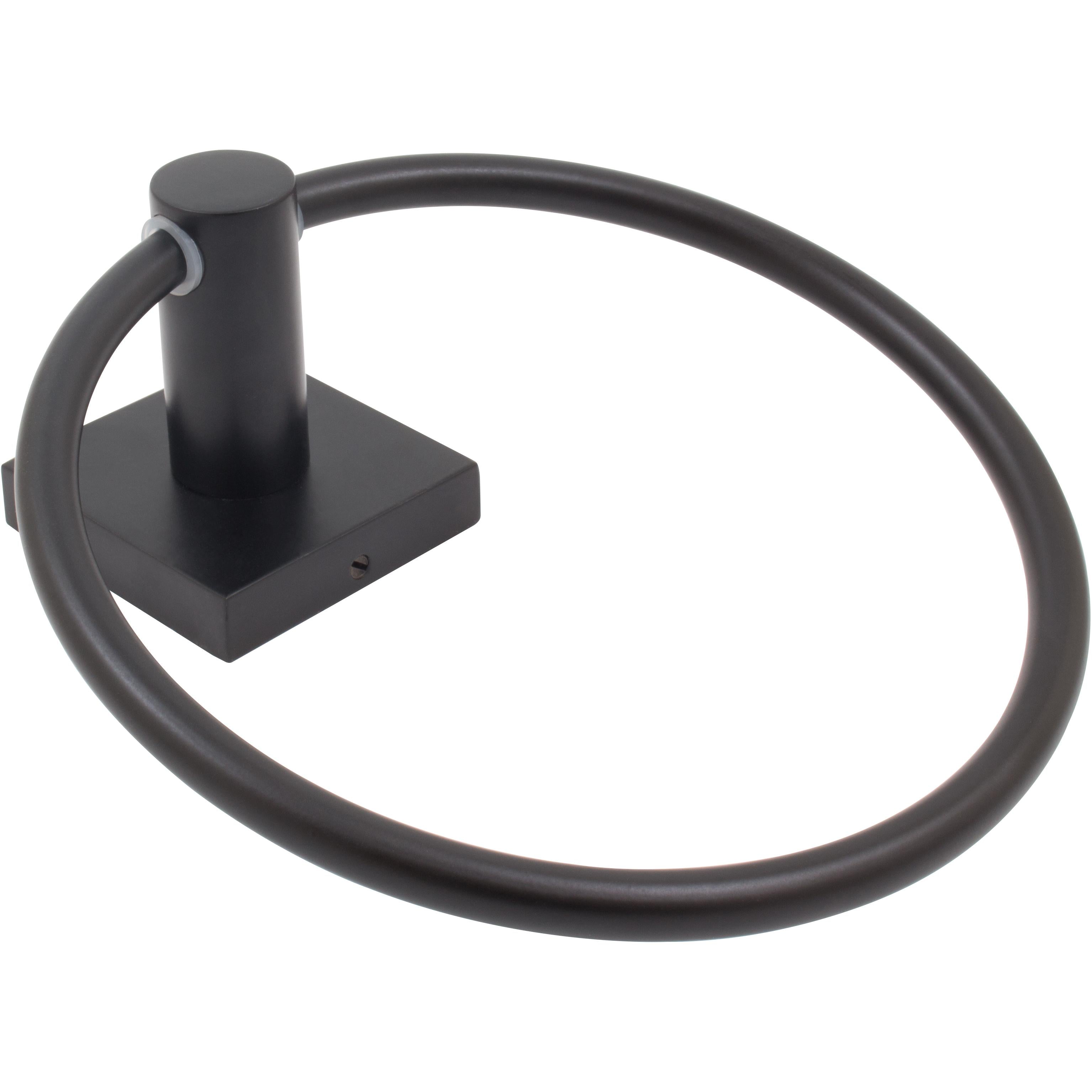 Vienna Towel Ring - Matte Black