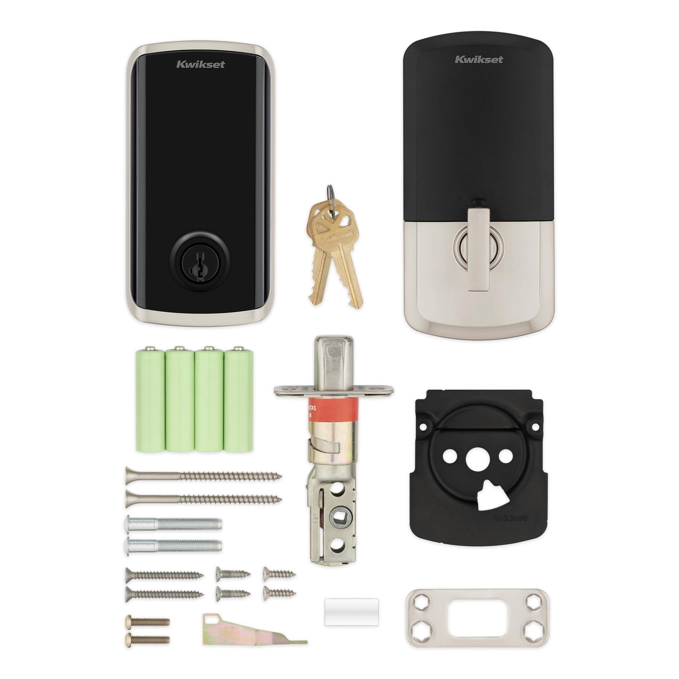 9801 WIFI THRD TSCR 15 SMT TPR RCALFD Halo Select Plus Touchscreen Deadbolt - Satin Nickel