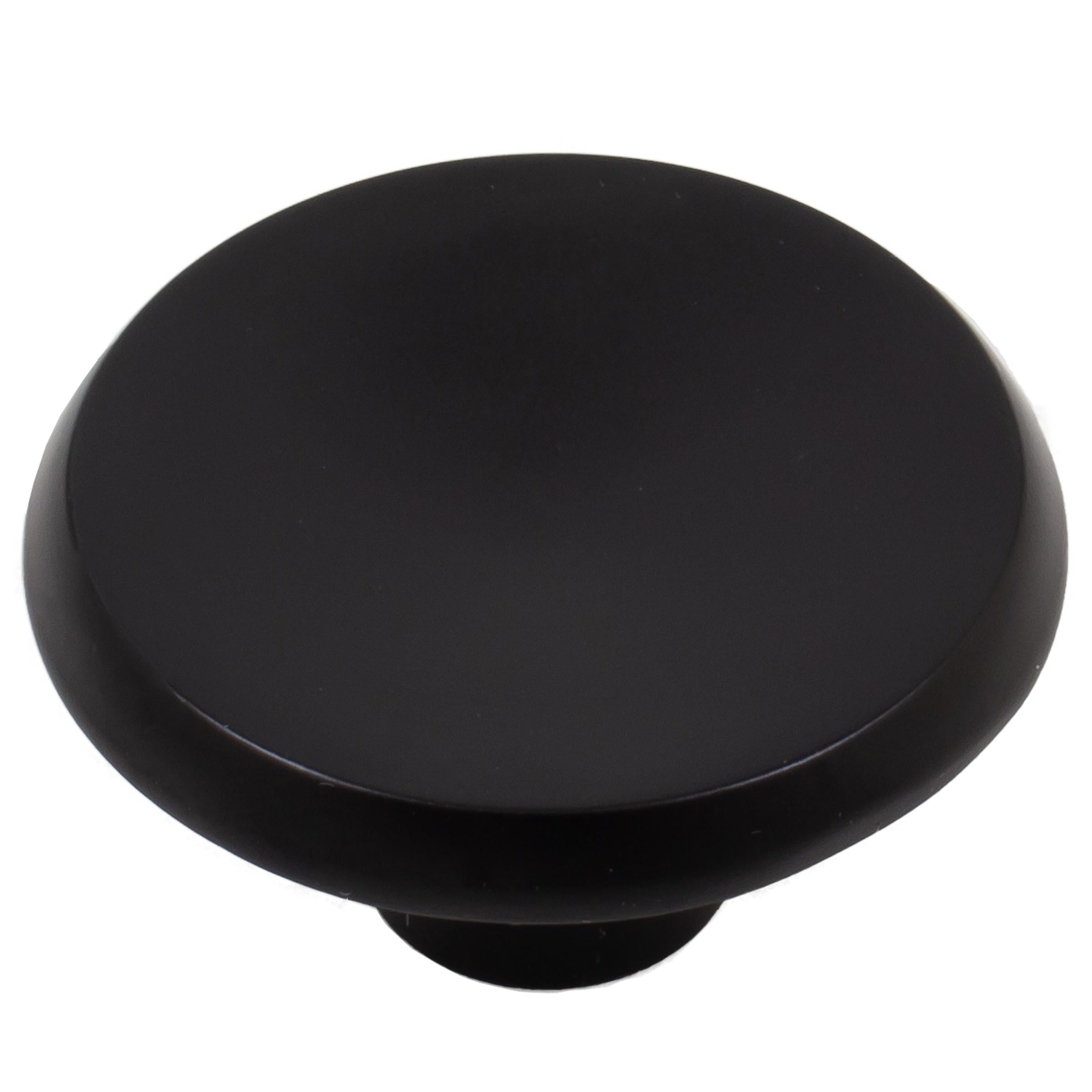 Stone Harbor Hardware Die-Cast Bi-Fold Closet Door Knob, 1-1/2 Inches, Matte Black