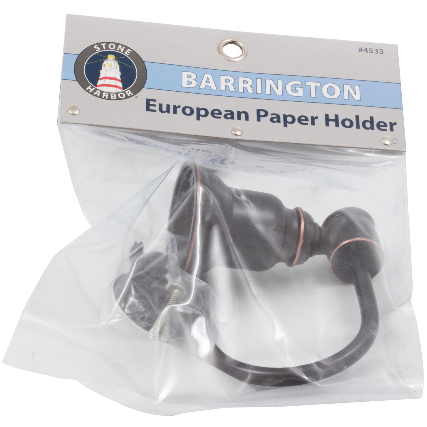 Stone Harbor Hardware Barrington European Paper Holder, Vintage Bronze