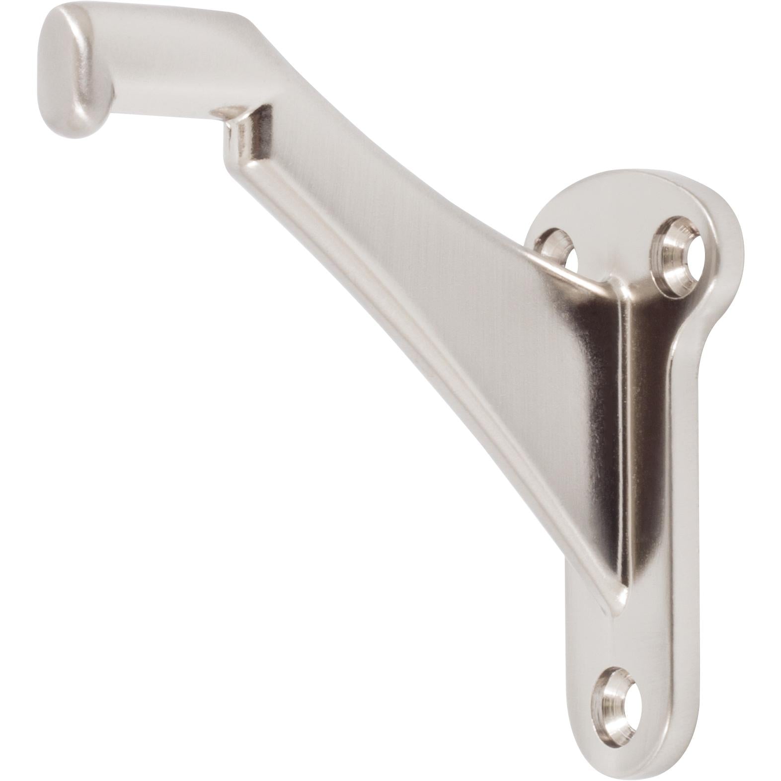 Stone Harbor Hardware Heavy-Duty Handrail Bracket, Satin Nickel