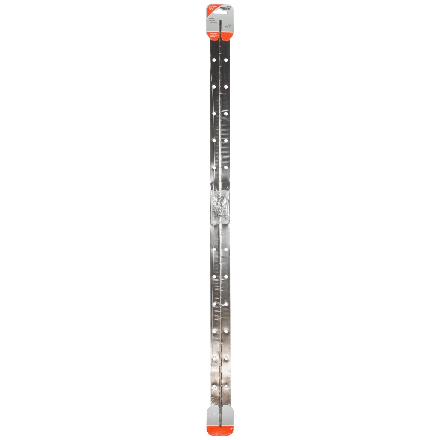 V570 30" x 1-1/2" Continuous Hinge - Nickel