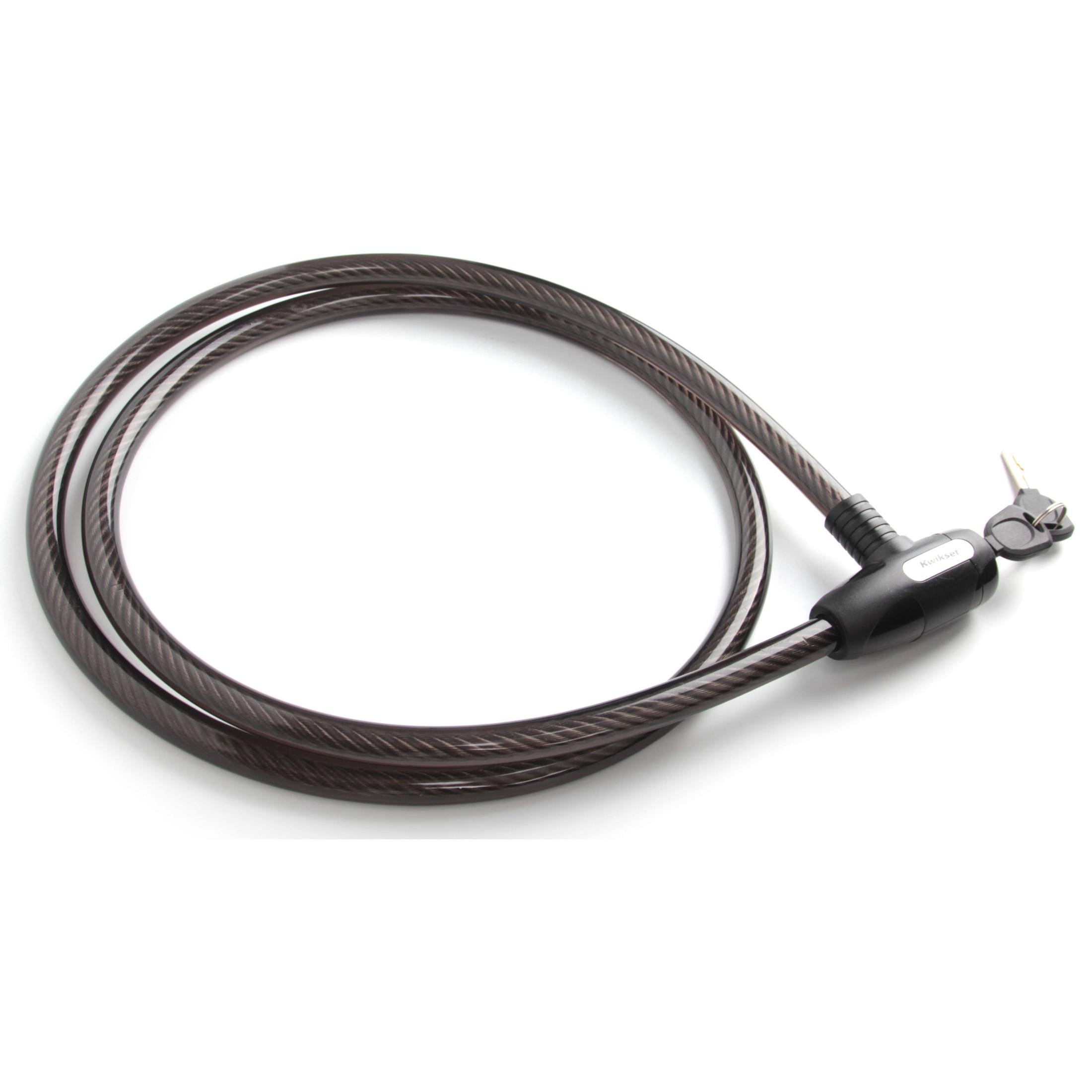 Kwikset 6' x 5/8" Keyed Bicycle Cable Lock