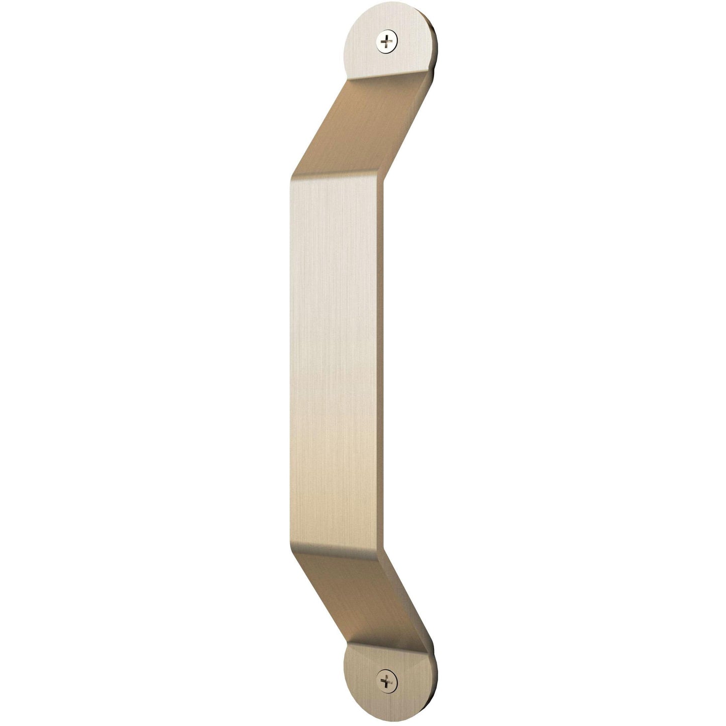 Stone Harbor Hardware Sliding Door Pull, 10 Inches, Satin Nickel