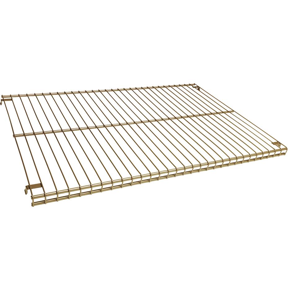 Closet Culture by Knape & Vogt Satin Gold Wire Shelf with Mounting Hardware, 16 x 23