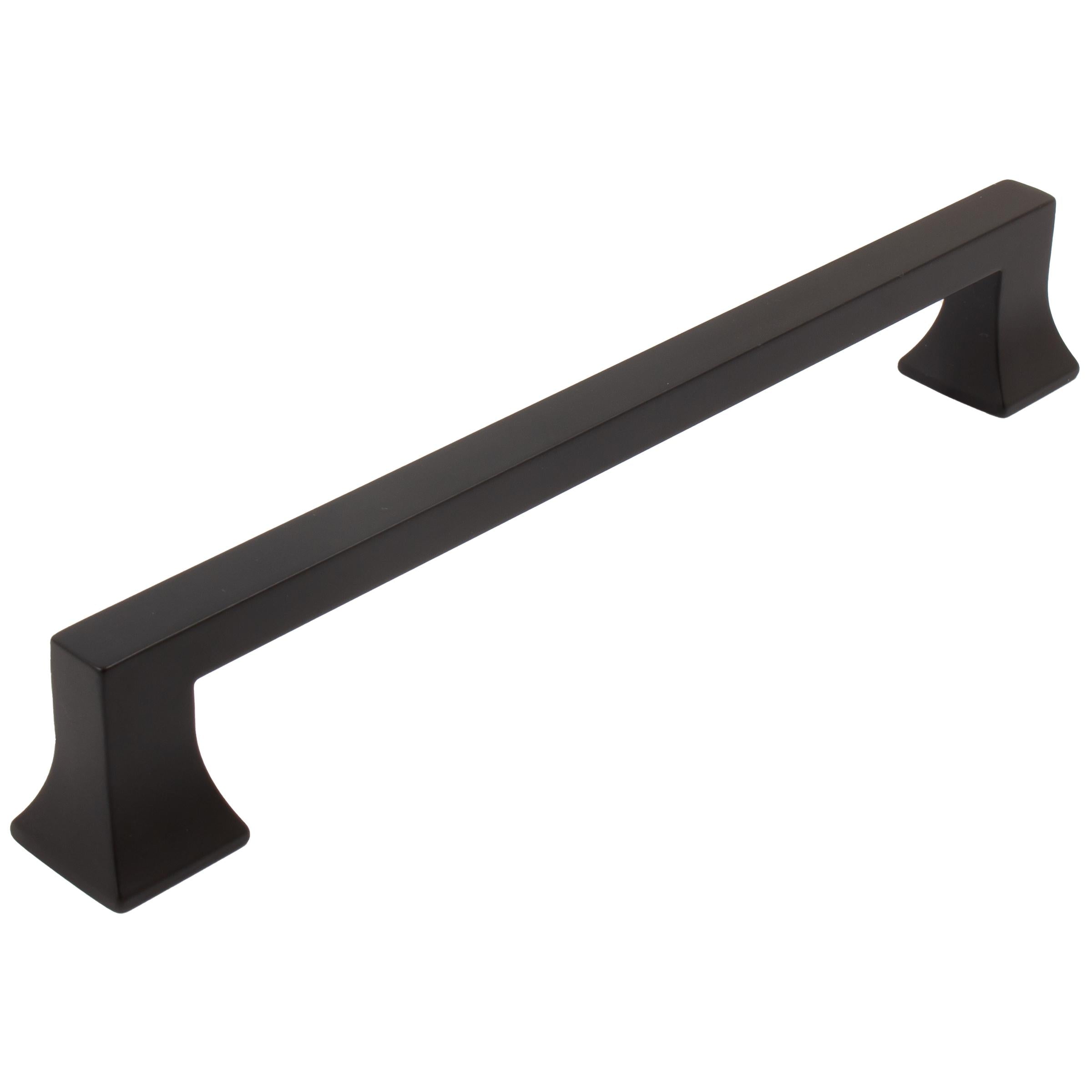 Stone Harbor Hardware Livingstone Cabinet Pull, 160 Millimeters, Matte Black