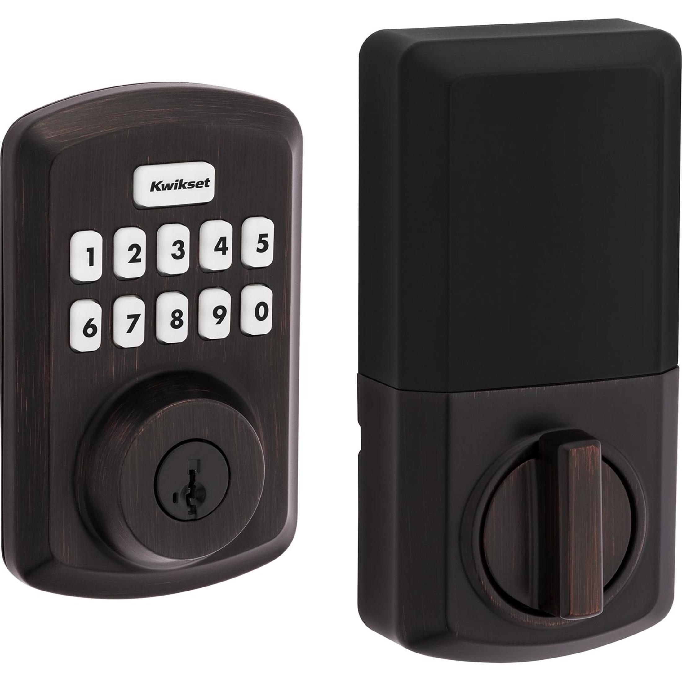 250 TRS 11P SMT RBP 4AL RCS Transitional Powerbolt 250 Keypad Deadbolt - Venetian Bronze