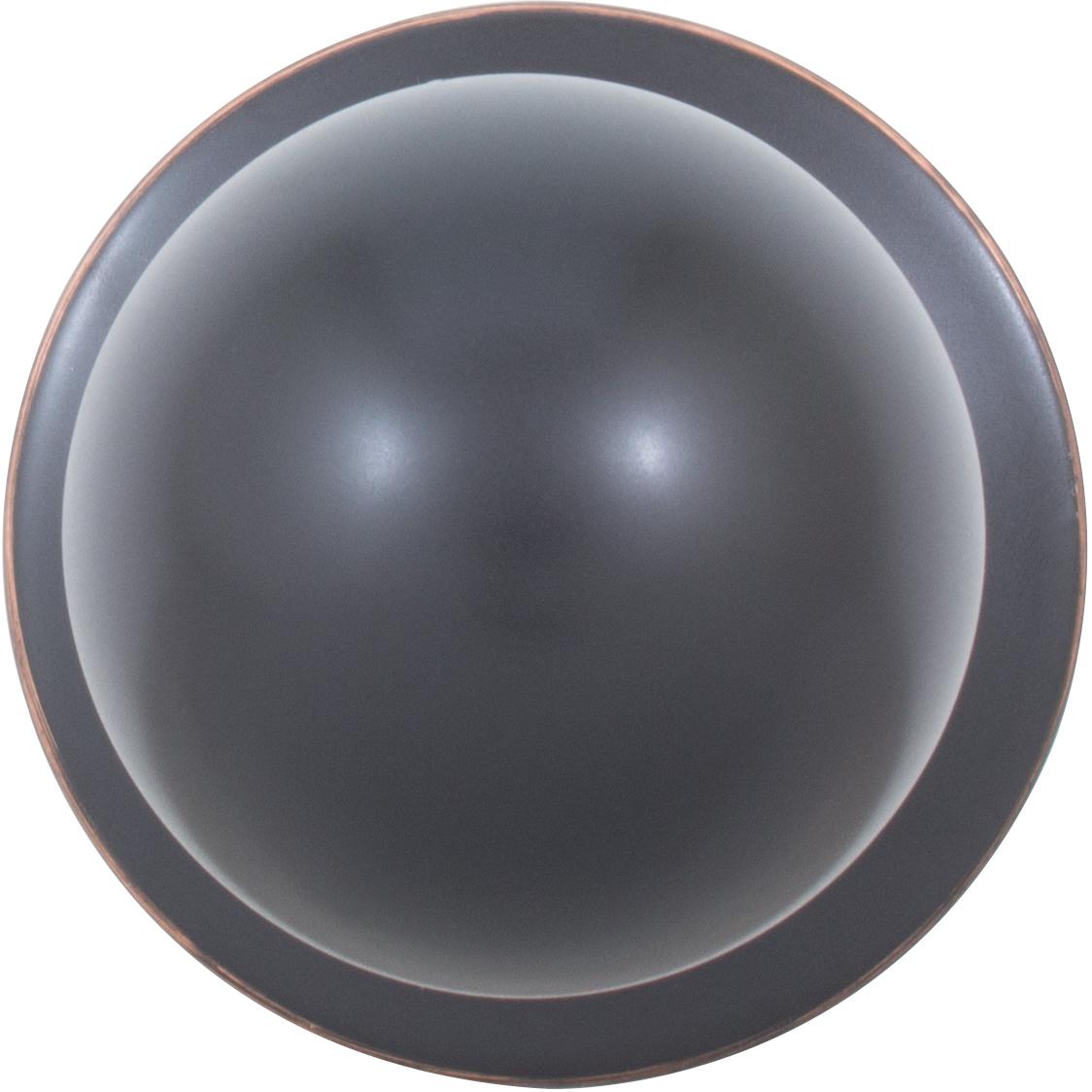 Stone Harbor Hardware Ball Door Knob, Dummy (Non-Turning) Latch, Vintage Bronze