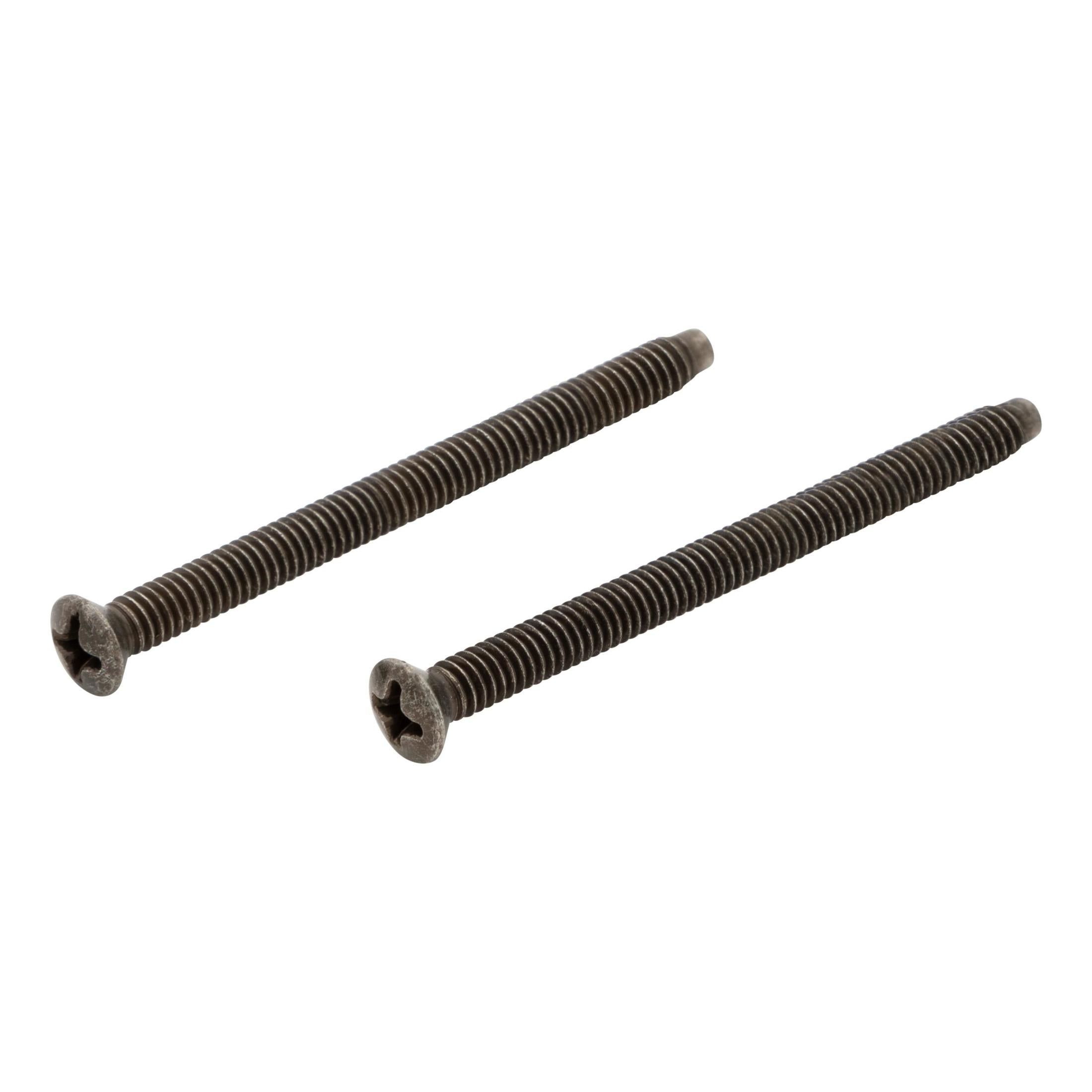 85202-001 Thick Door Flat Head Screw (RLEVER 2+ Traditional) 2/pk - Polished Chrome