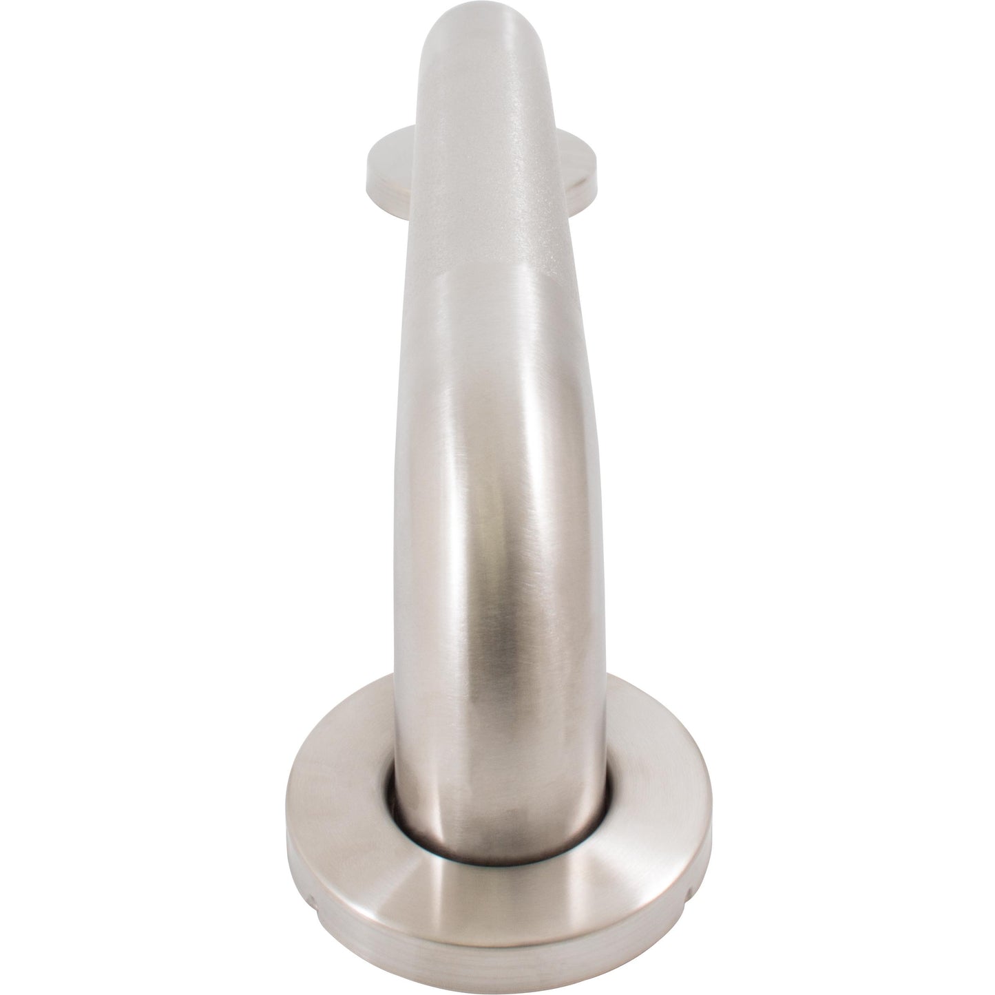 Stone Harbor Hardware Peened Grab Bar, 12 Inches, 1-1/2" Diameter, 1-1/2" Wall Clearance, Concealed Screws, Satin Stainless Steel