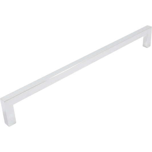 Stone Harbor Hardware Contemporary Square Cabinet Pull, 256 Millimeters, Zinc Base Material, Polished Chrome