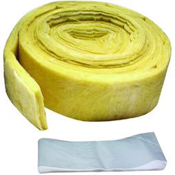 04929 - Fiberglass Pipe Wrap, 3" x 25", Yellow