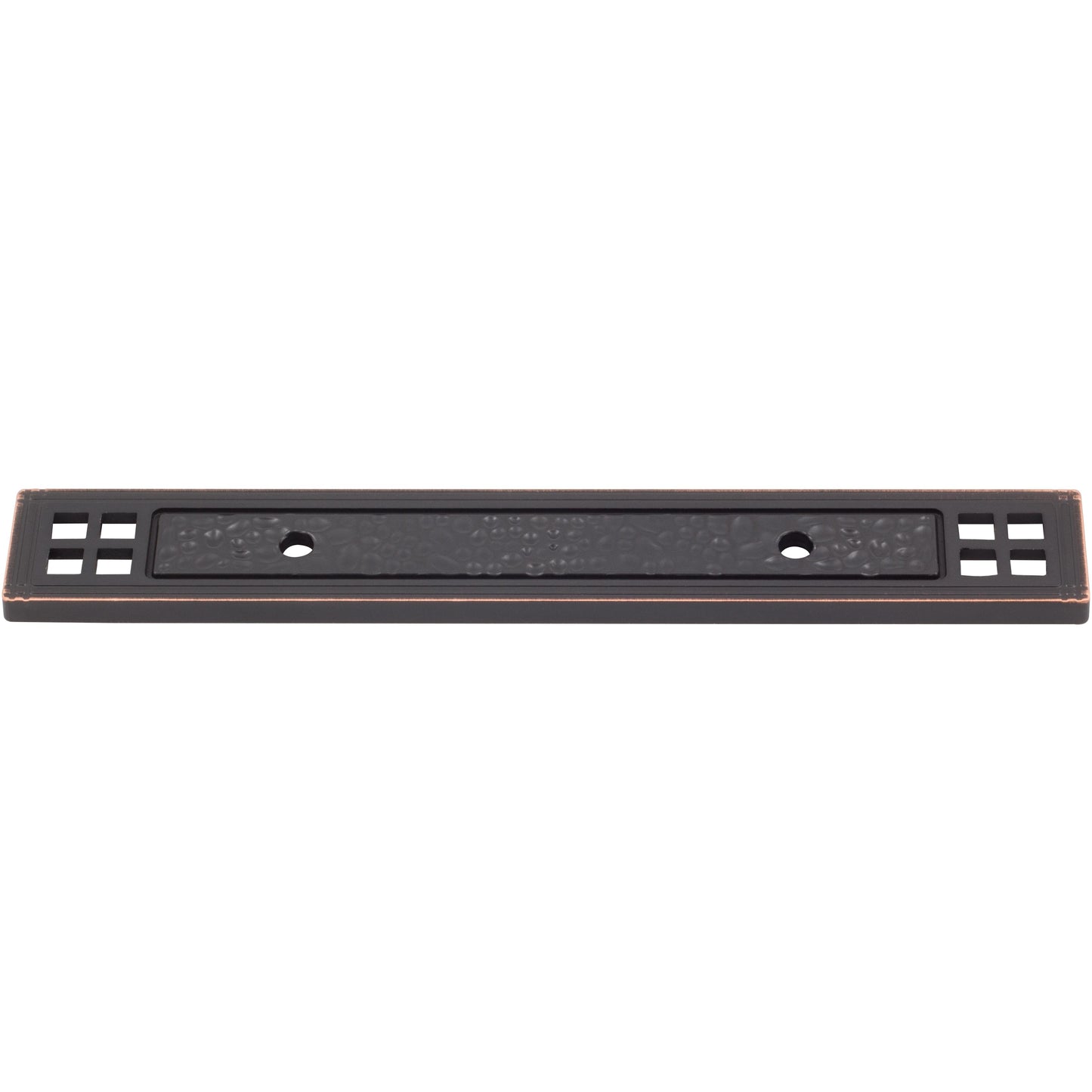 Stone Harbor Hardware Arts & Crafts Cabinet Pull Backplate, 3" Center-to-Center, Vintage Bronze
