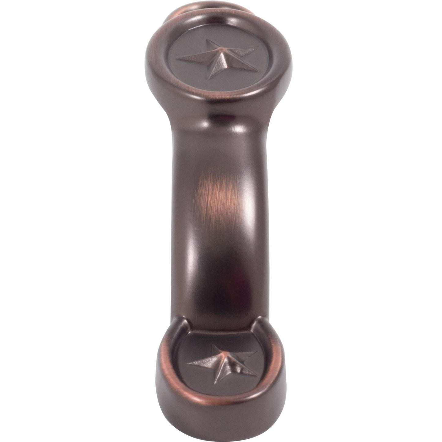 Stone Harbor Hardware Texas Star Cabinet Pull, 3 Inches, 96 Millimeters, Vintage Bronze